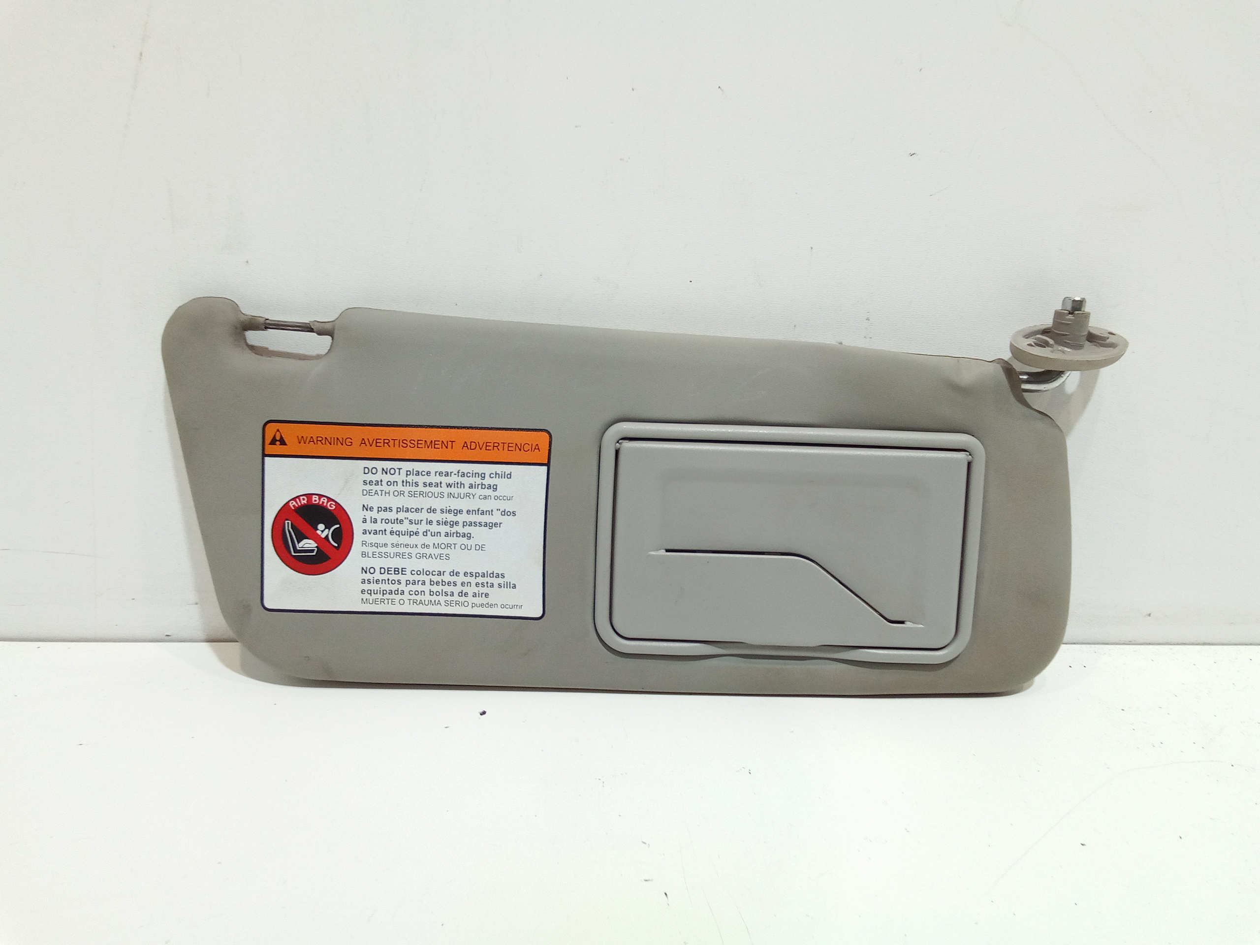 Parasole aletta Lato Passeggero per Chevrolet Matiz 3 Serie (2005 - 2007)