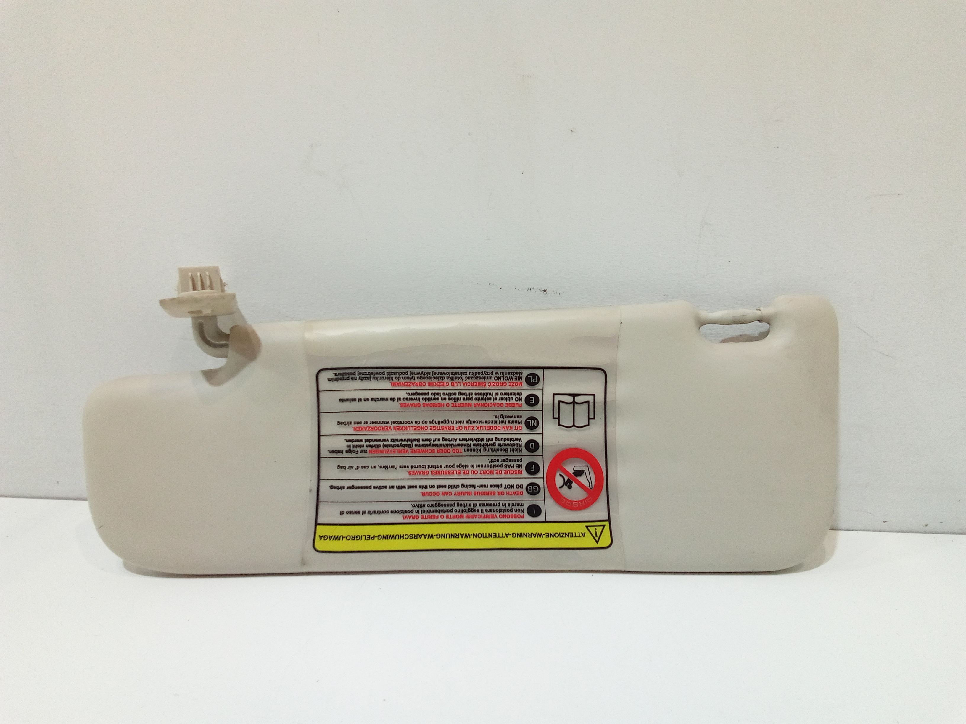 Parasole aletta Lato Passeggero per Fiat 500 Serie (07>14) (2007 - 2014)