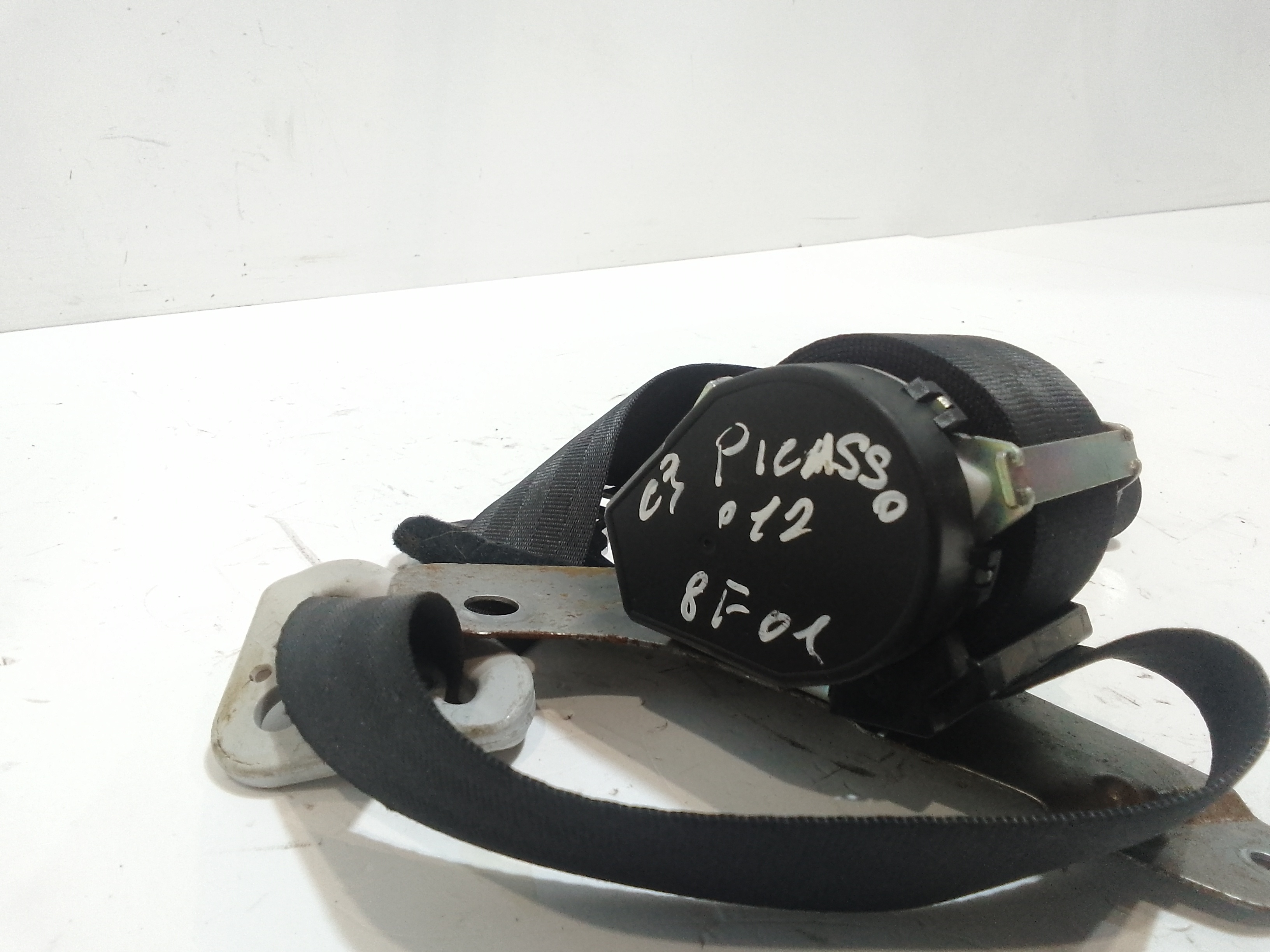 Cintura di sicurezza Posteriore DX passeggero per Citroen C3 Picasso (08>) (2008 - In produzione)