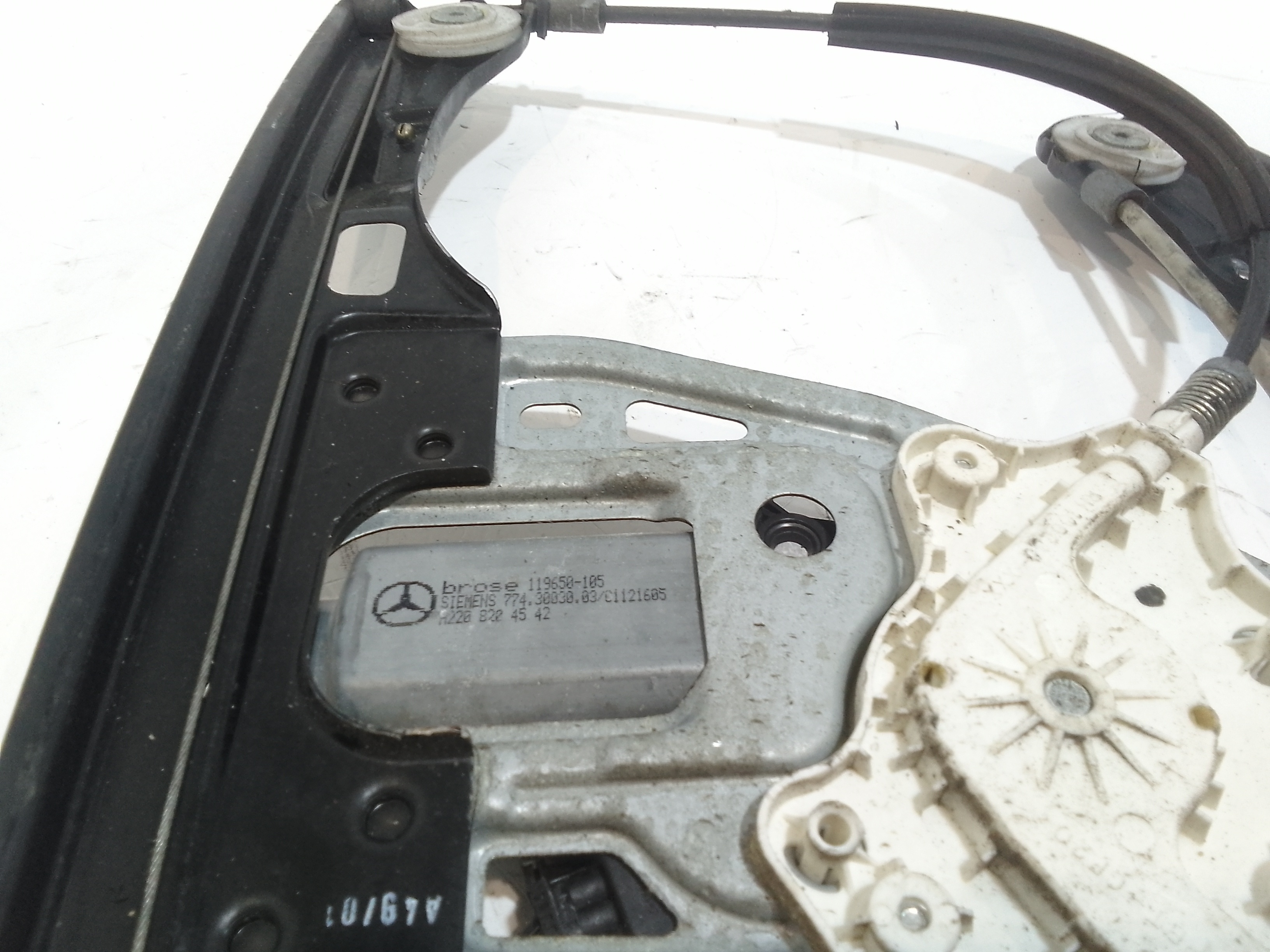 Cremagliera anteriore destra passeggero per Mercedes Classe C Berlina W203 (2000 - 2004)