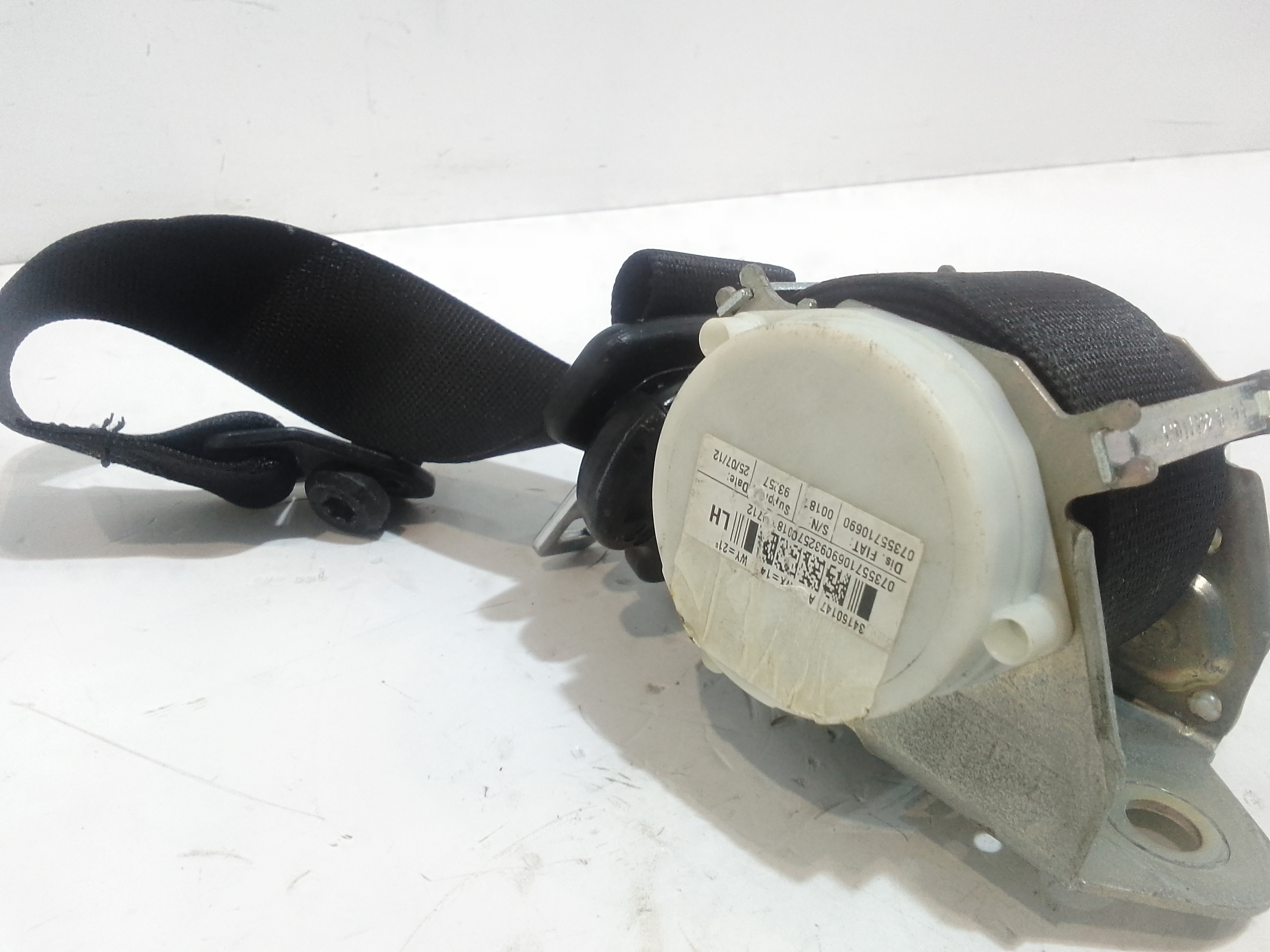 Cintura di sicurezza Posteriore Sx Guida per Fiat 500 L Serie (351_352) (12>) (2012 - In produzione)