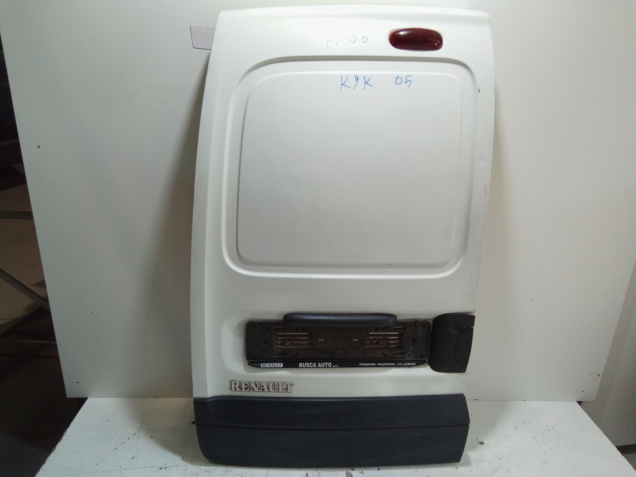 Porta carico posteriore a battente SX lato guida Non vetrata per Renault Kangoo 3 Serie (2003 - 2007)