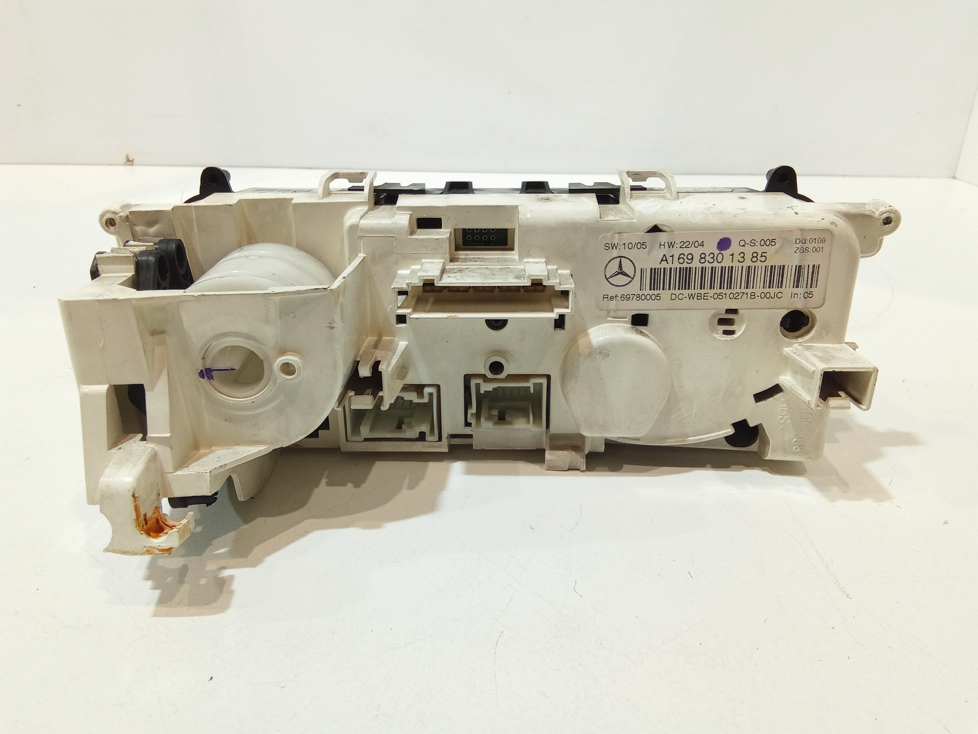 Comandi Clima per Mercedes Classe A W169 3 Serie (2004 - 2008)