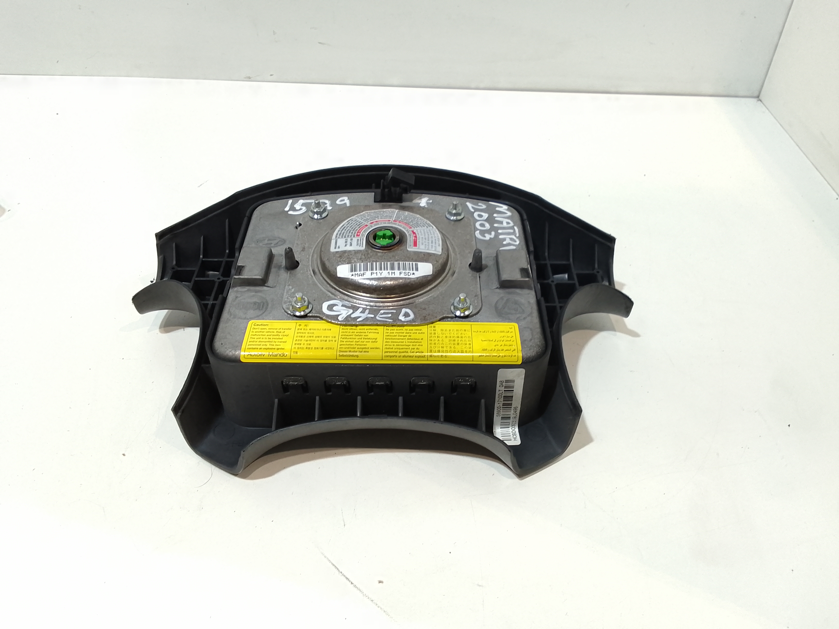 Airbag Volante per Hyundai Matrix 1 Serie (2001 - 2007)