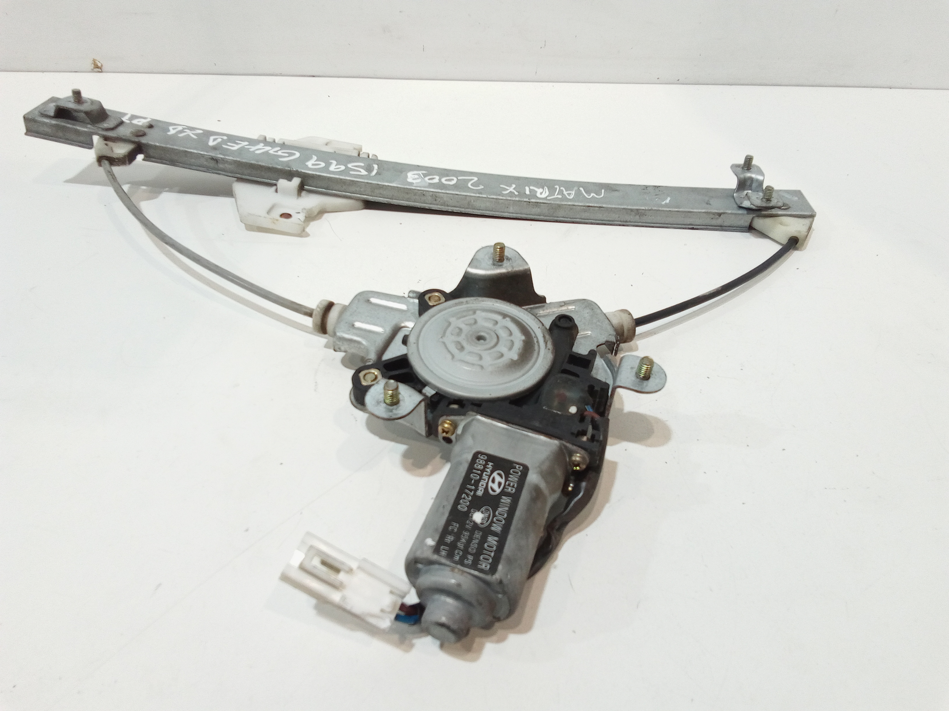 Cremagliera posteriore sinistra guida per Hyundai Matrix 1 Serie (2001 - 2007)