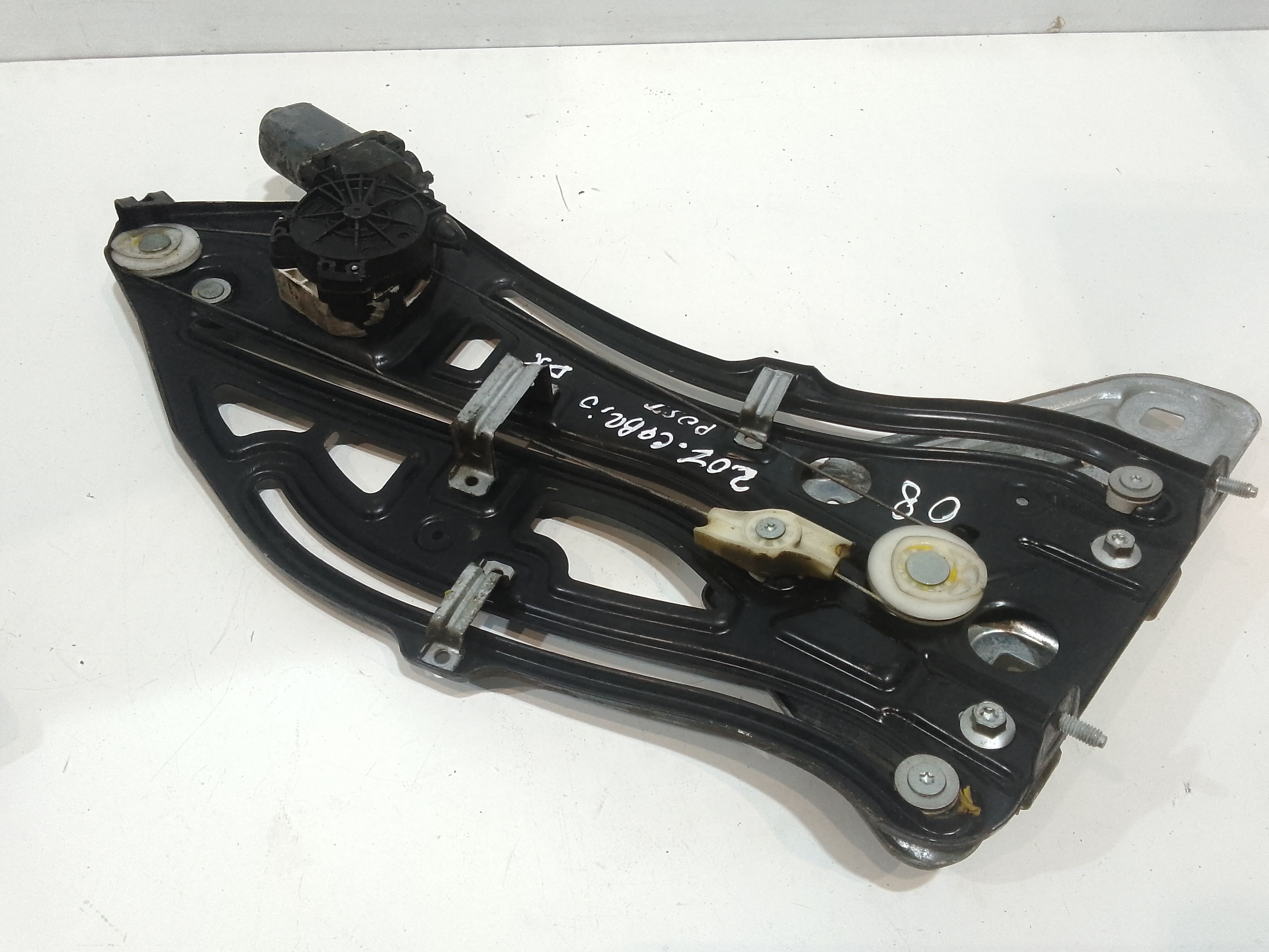 Cremagliera posteriore destra passeggero per Peugeot 207 Cabrio (2007 - In produzione)