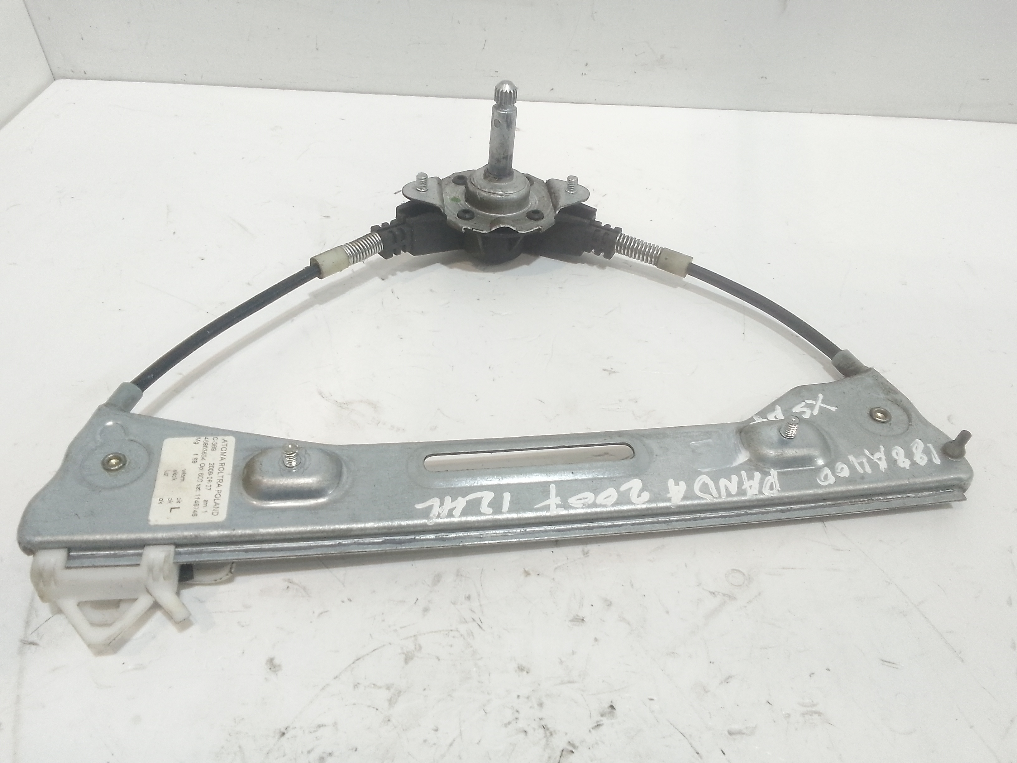 Cremagliera posteriore sinistra guida per Fiat Panda 2 Serie (2003 - 2010)