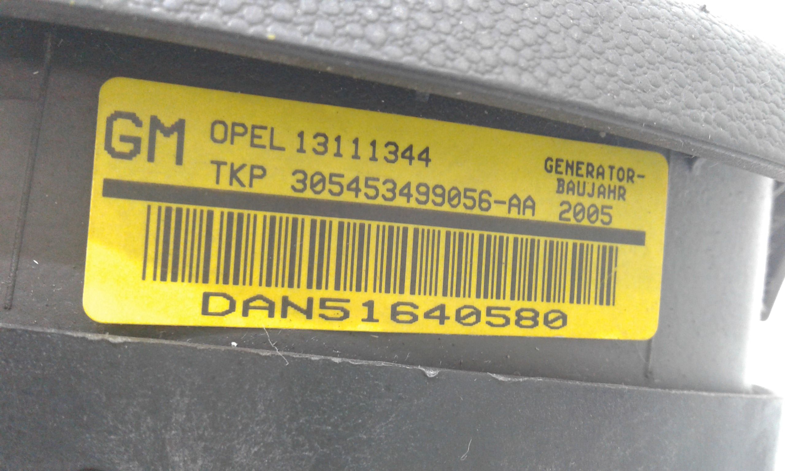 Airbag Volante OPEL Astra H Berlina