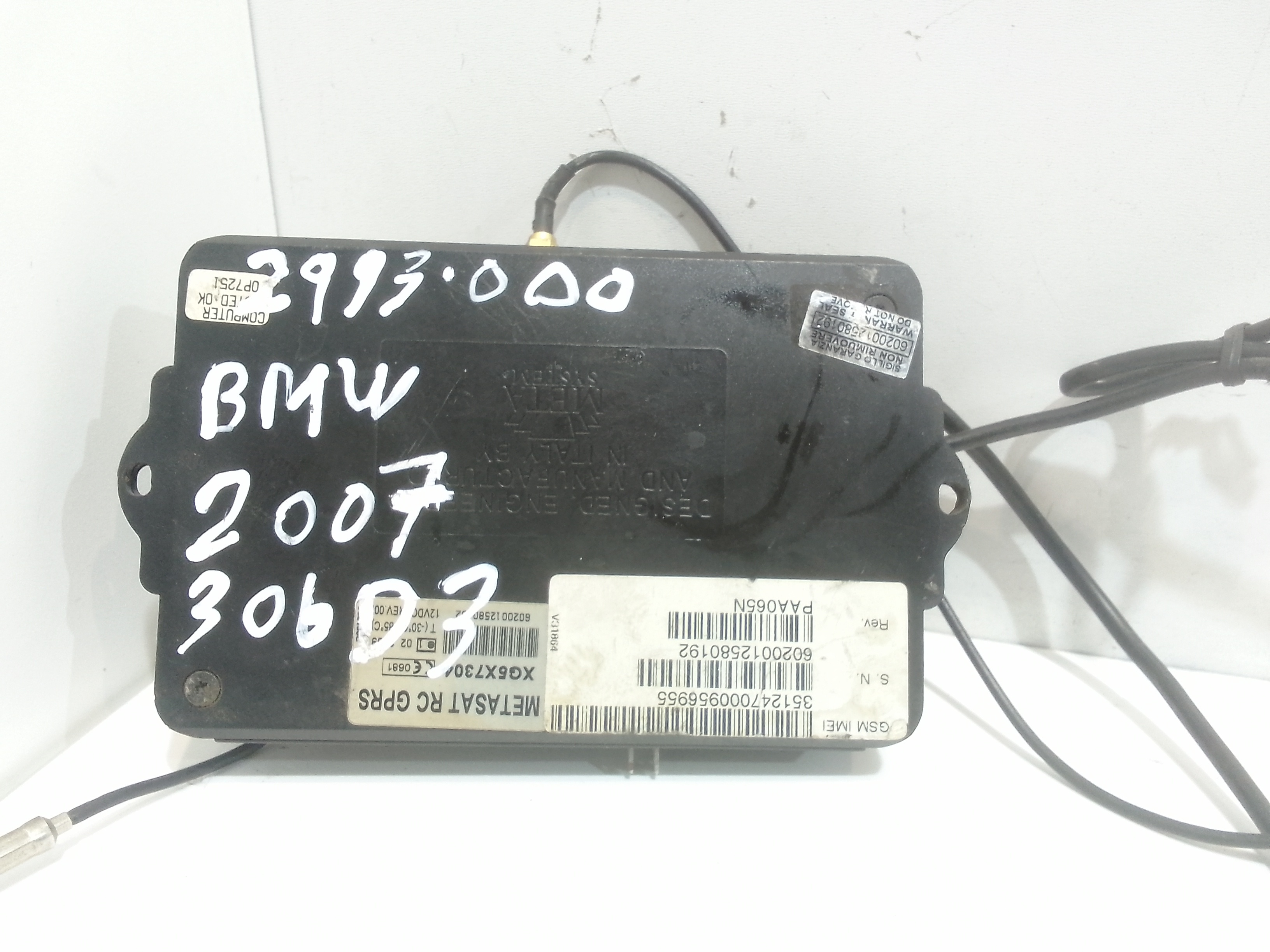 Centralina allarme per Bmw X5 Serie (e70) (06>13) (2006 - 2013)