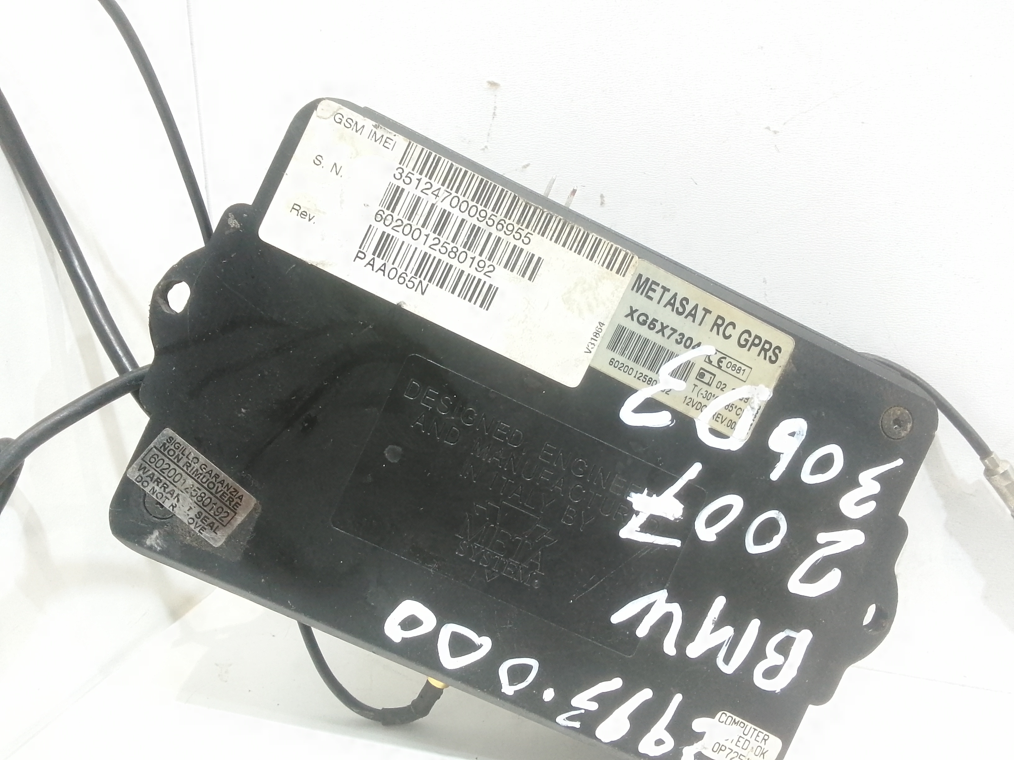 Centralina allarme per Bmw X5 Serie (e70) (06>13) (2006 - 2013)