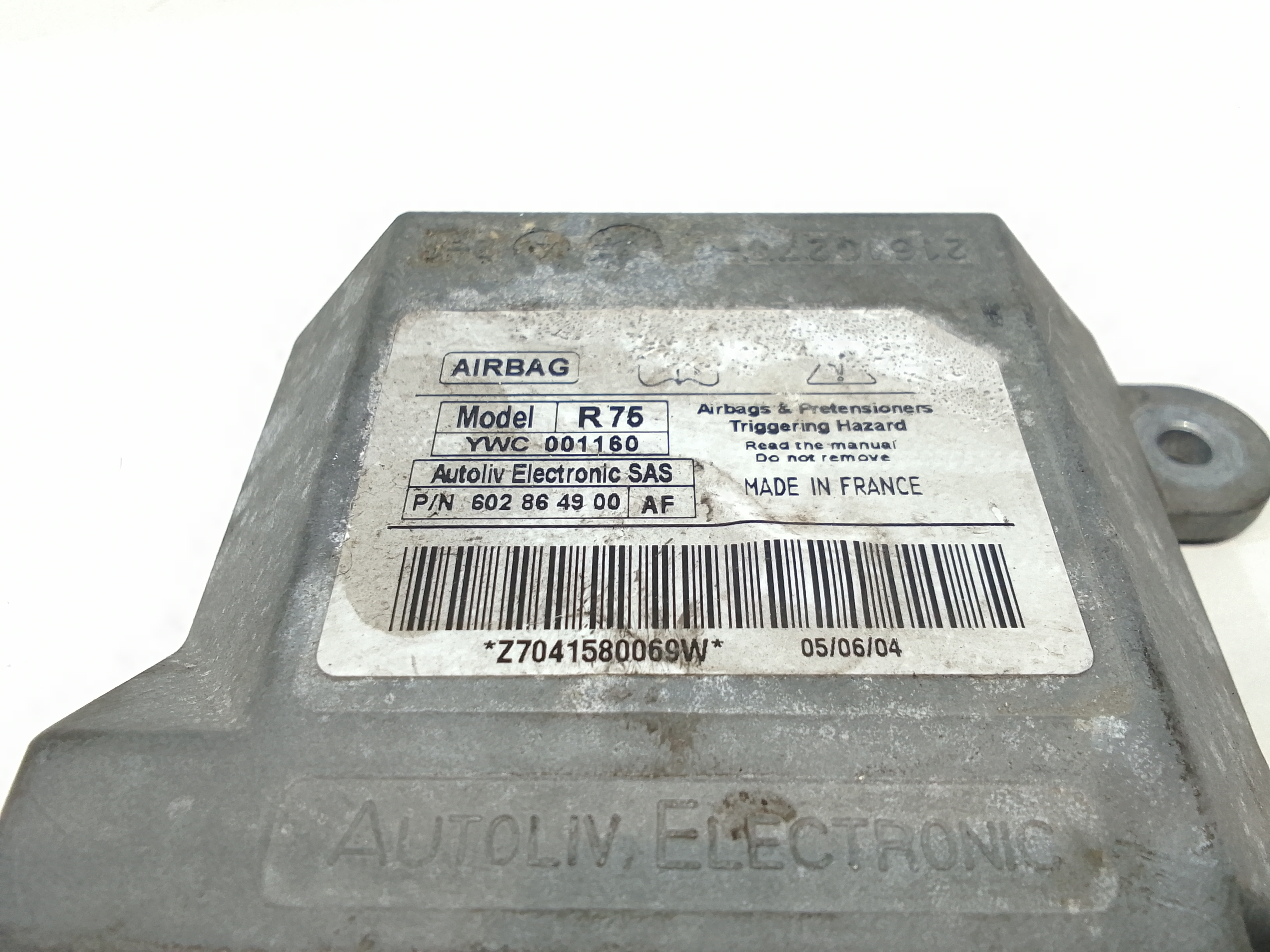 Centralina Airbag per MG ZT-T (2001 - 2005)