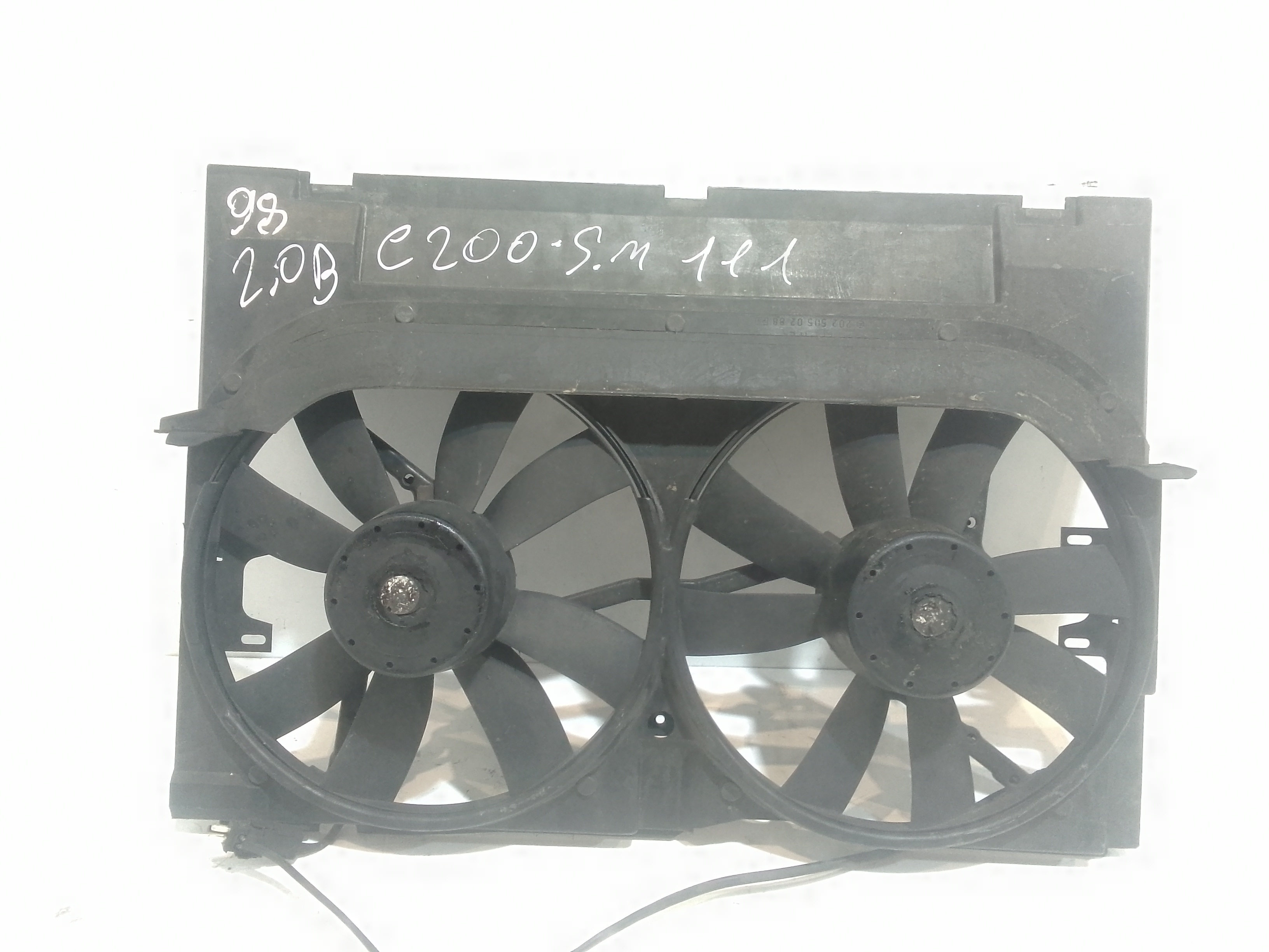 Ventola radiatore per Mercedes Classe C Berlina W202 2 Serie (1997 - 2000)