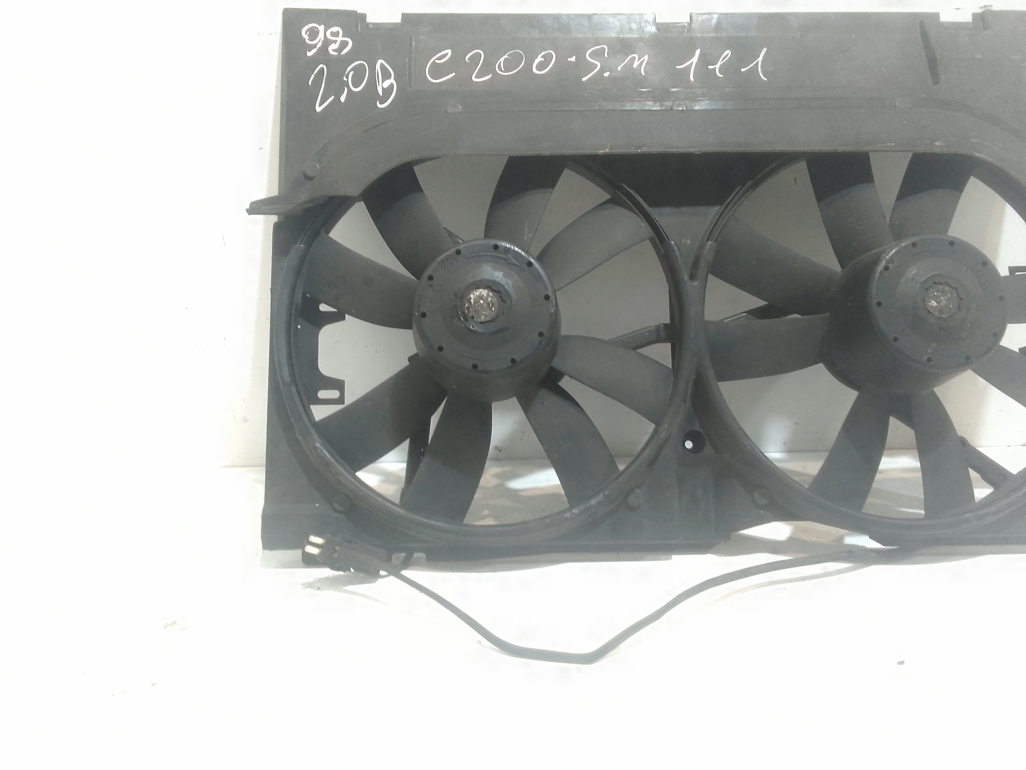 Ventola radiatore per Mercedes Classe C Berlina W202 2 Serie (1997 - 2000)