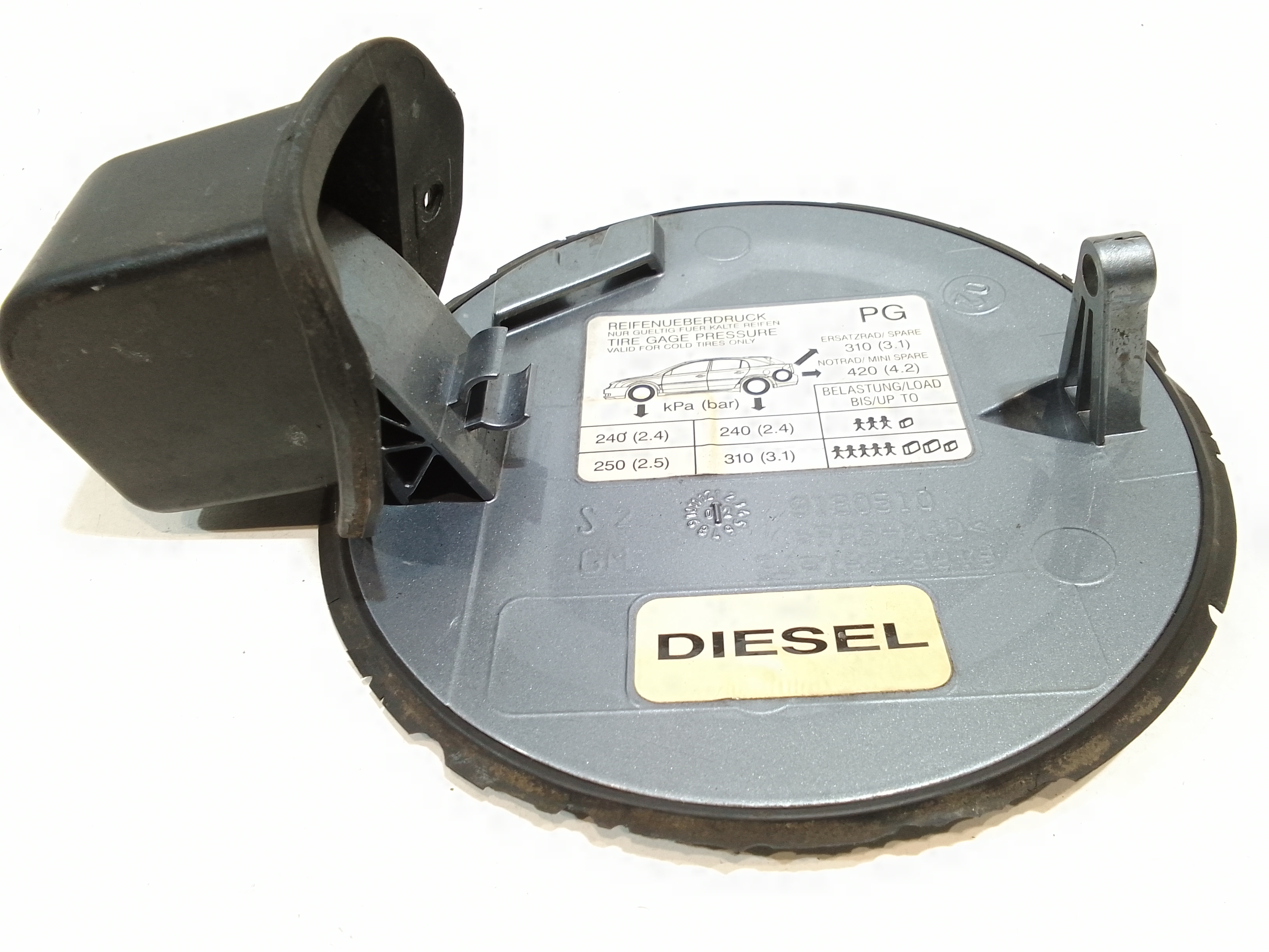 Sportellino Carburante per Opel Zafira A (1999 - 2005)