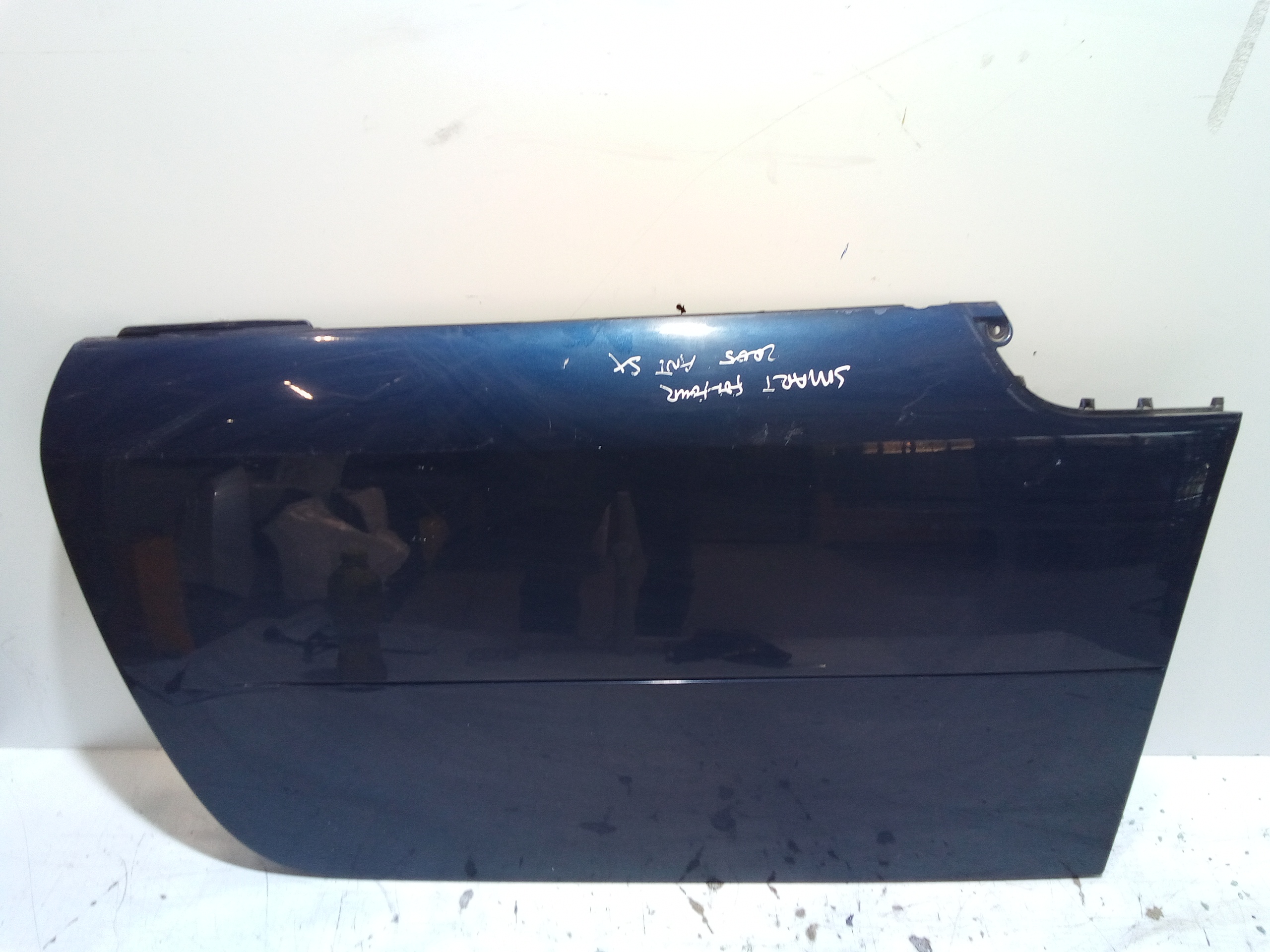 Pannello Portiera esterno posteriore SX guida per Smart Forfour 1 Serie (2004 - 2006)