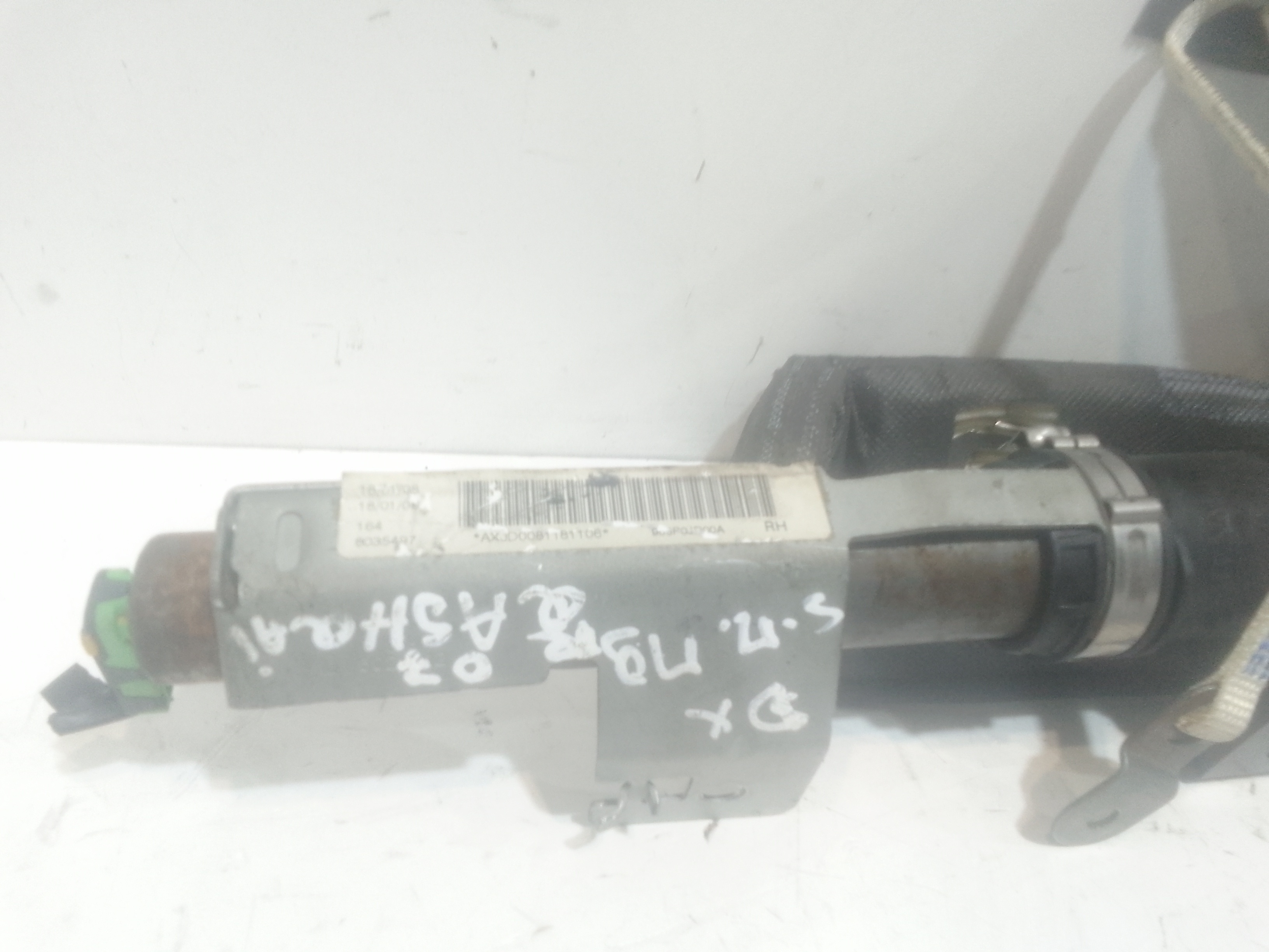 Airbag a tendina laterale passeggero per Nissan Qashqai 1 Serie (2006 - 2009)