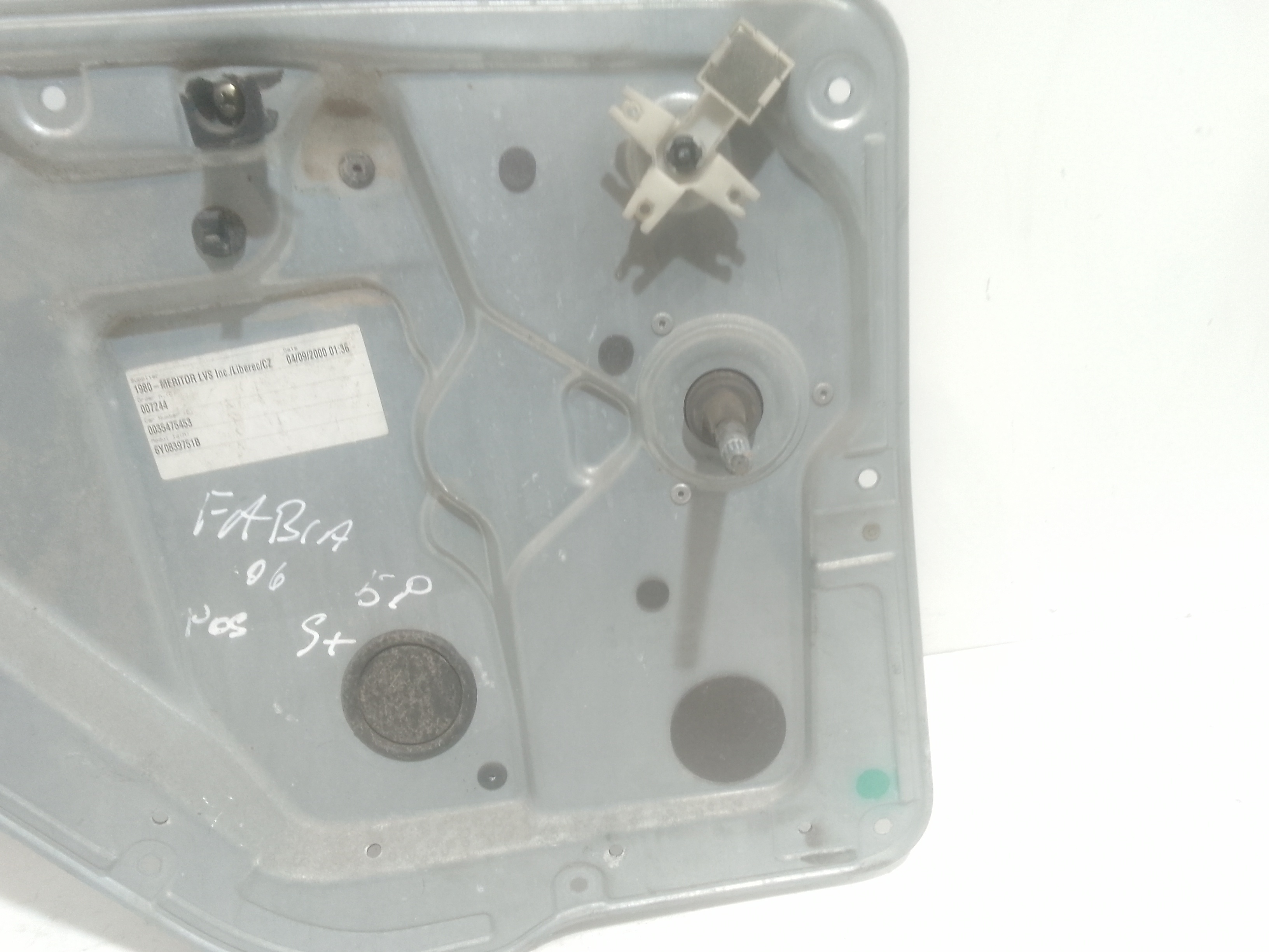 Cremagliera posteriore sinistra guida per Skoda Fabia Berlina 1 Serie (1999 - 2007)