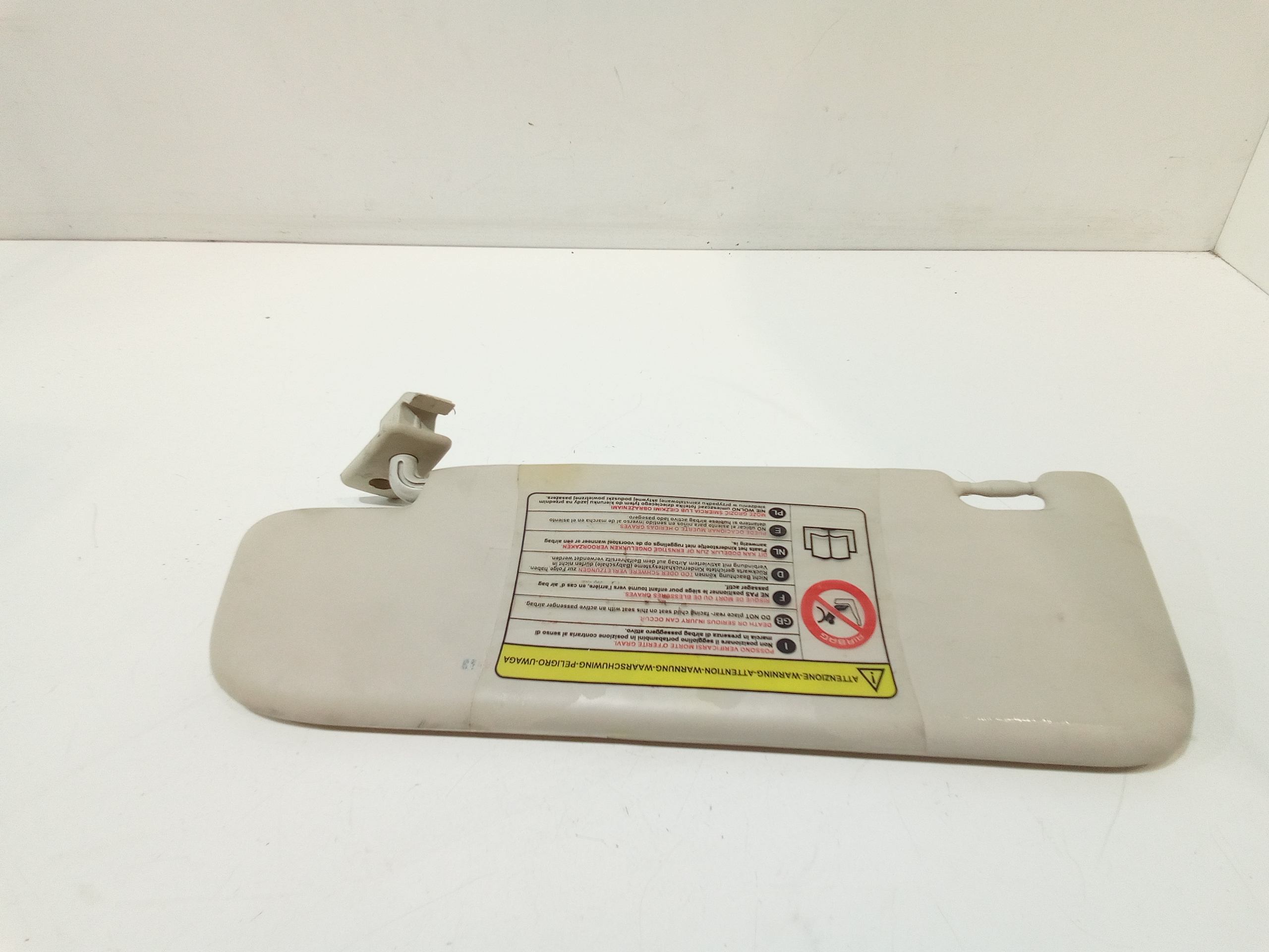 Parasole aletta Lato Passeggero per Fiat 500 Serie (2015 - >)