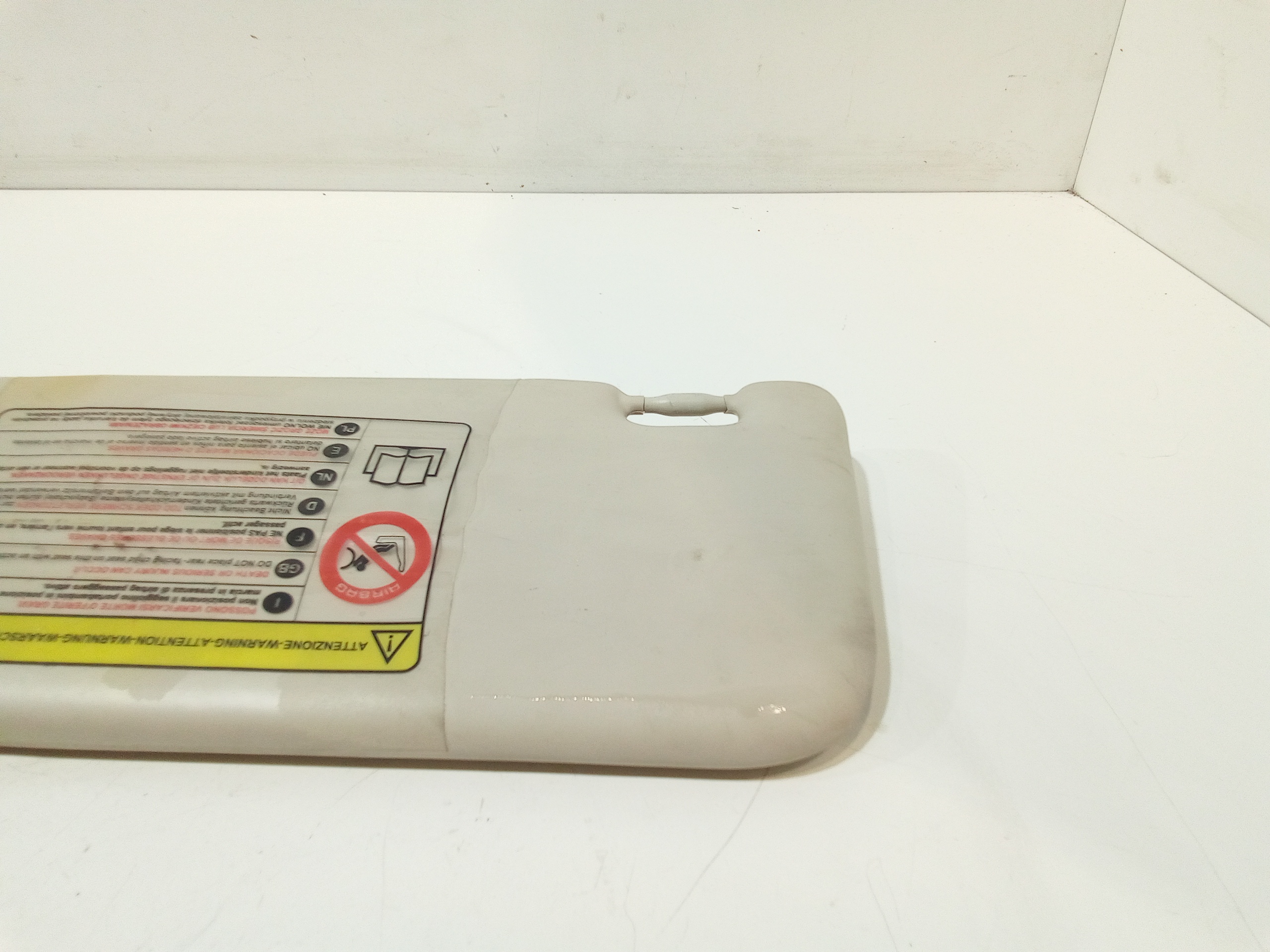 Parasole aletta Lato Passeggero per Fiat 500 Serie (2015 - >)