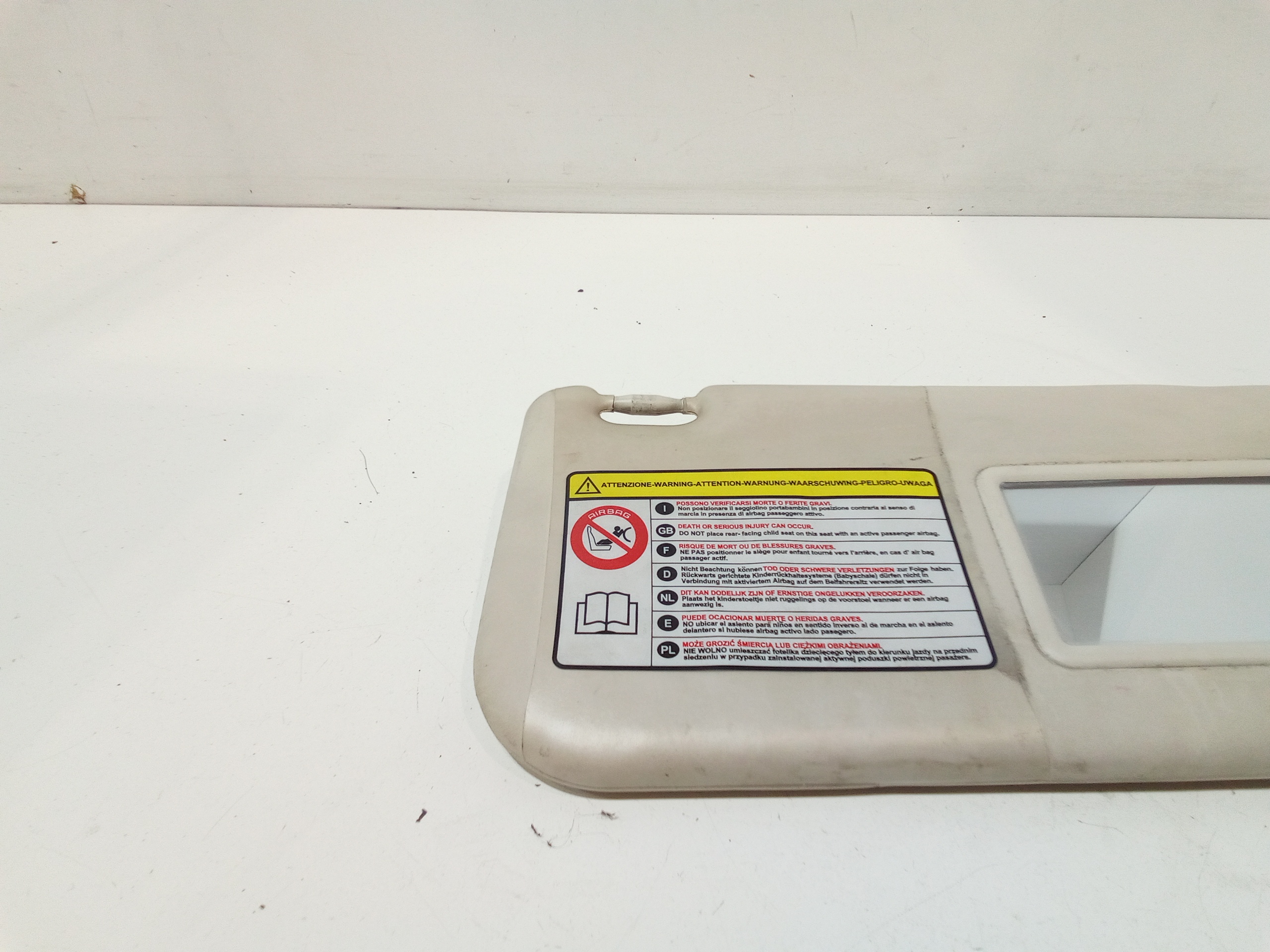 Parasole aletta Lato Passeggero per Ford Ka Serie (ccu) (08>18) (2008 - 2018)