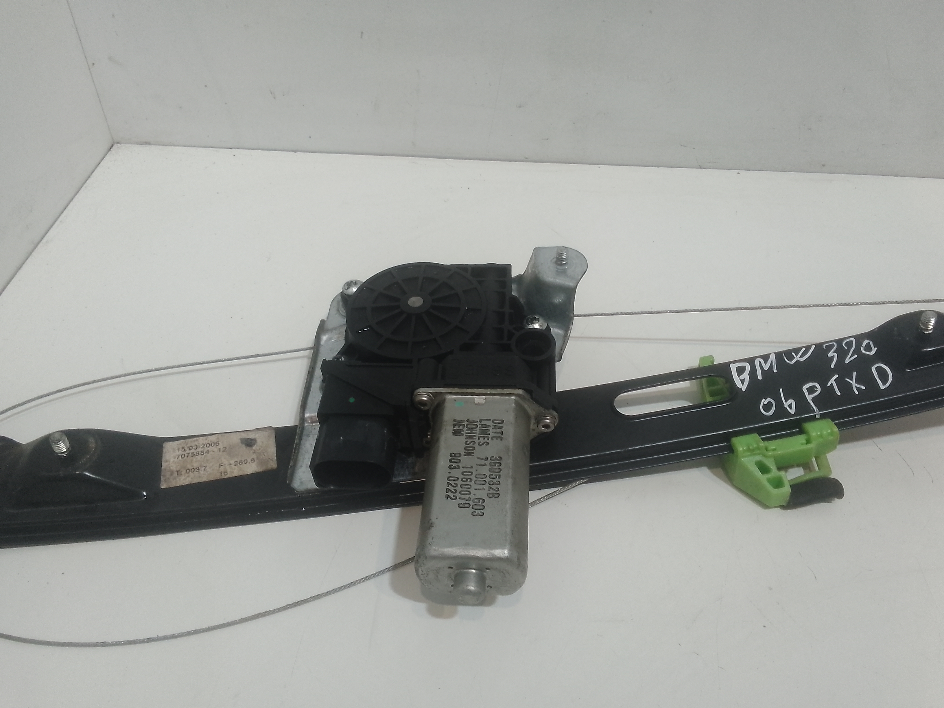 Cremagliera posteriore destra passeggero per Bmw Serie 3 E90 Berlina (2005 - 2008)