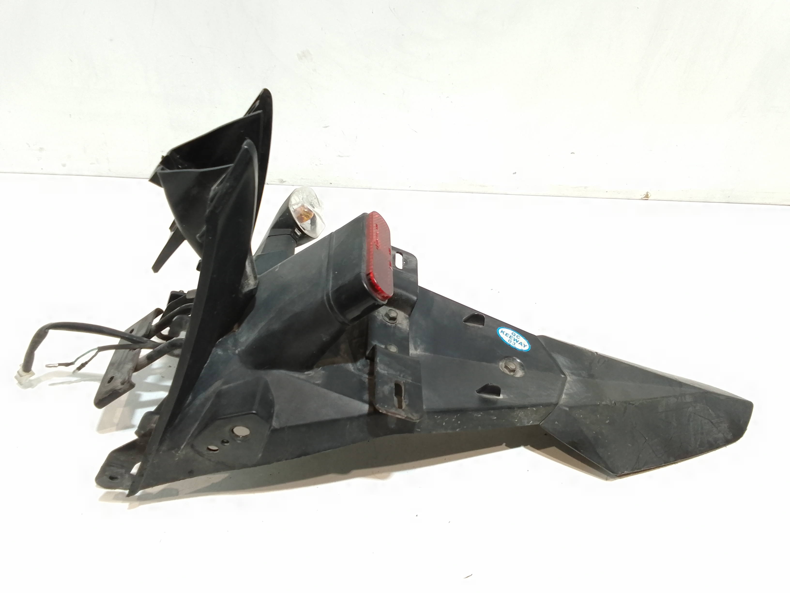 Parafango posteriore targa per Keeway Motor Rkv 125cc (2012 - 2017)