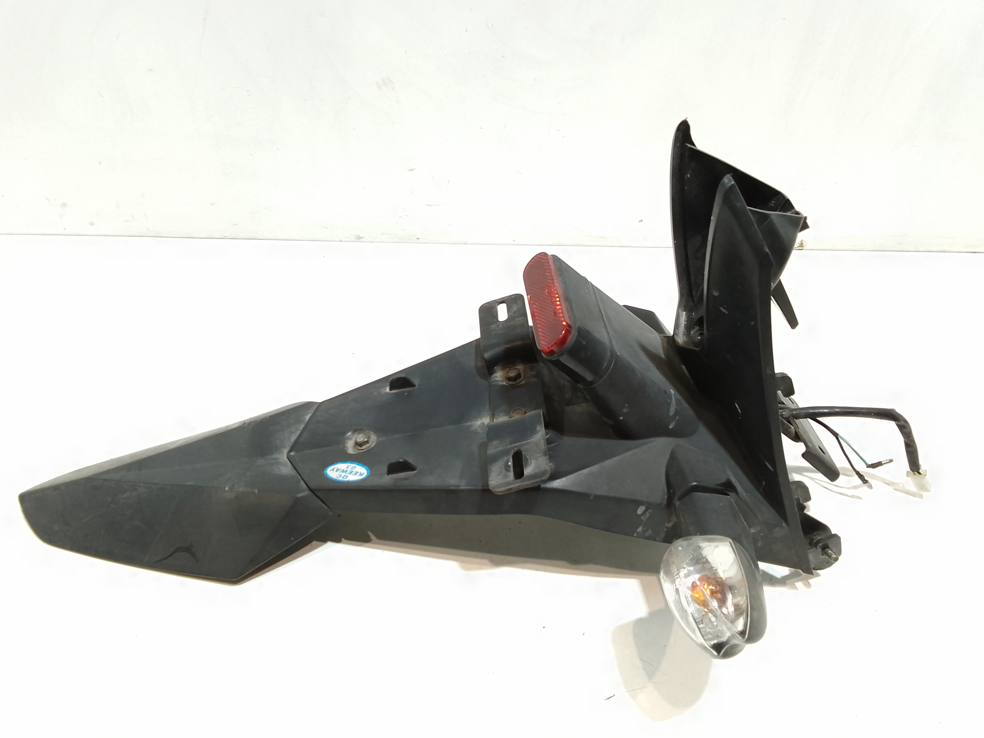 Parafango posteriore targa per Keeway Motor Rkv 125cc (2012 - 2017)