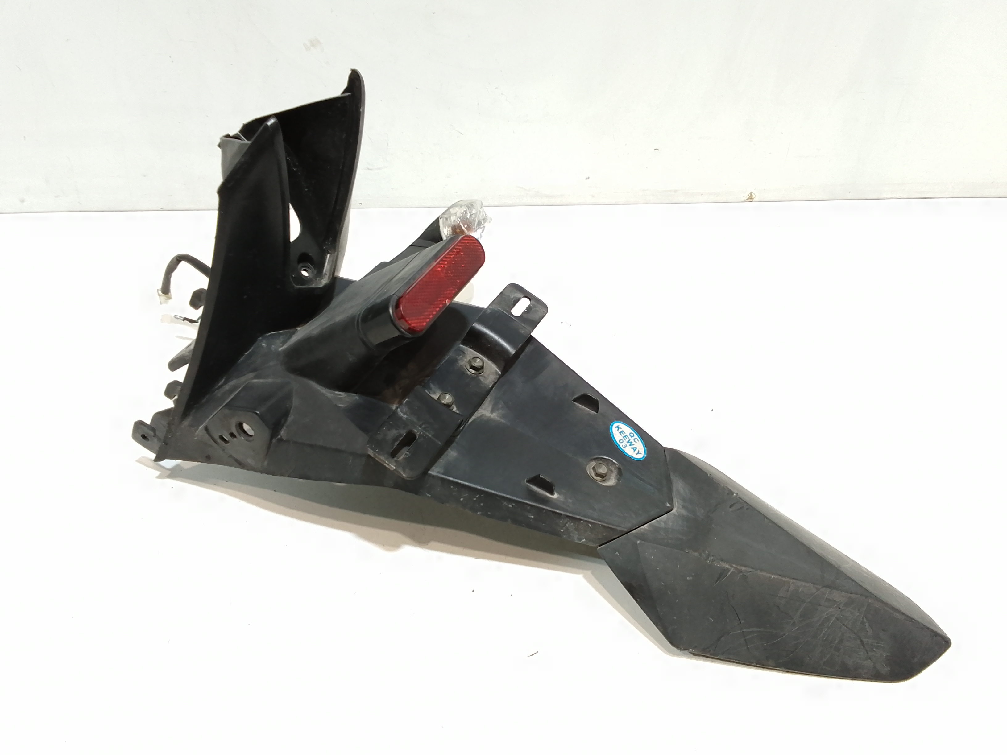 Parafango posteriore targa per Keeway Motor Rkv 125cc (2012 - 2017)