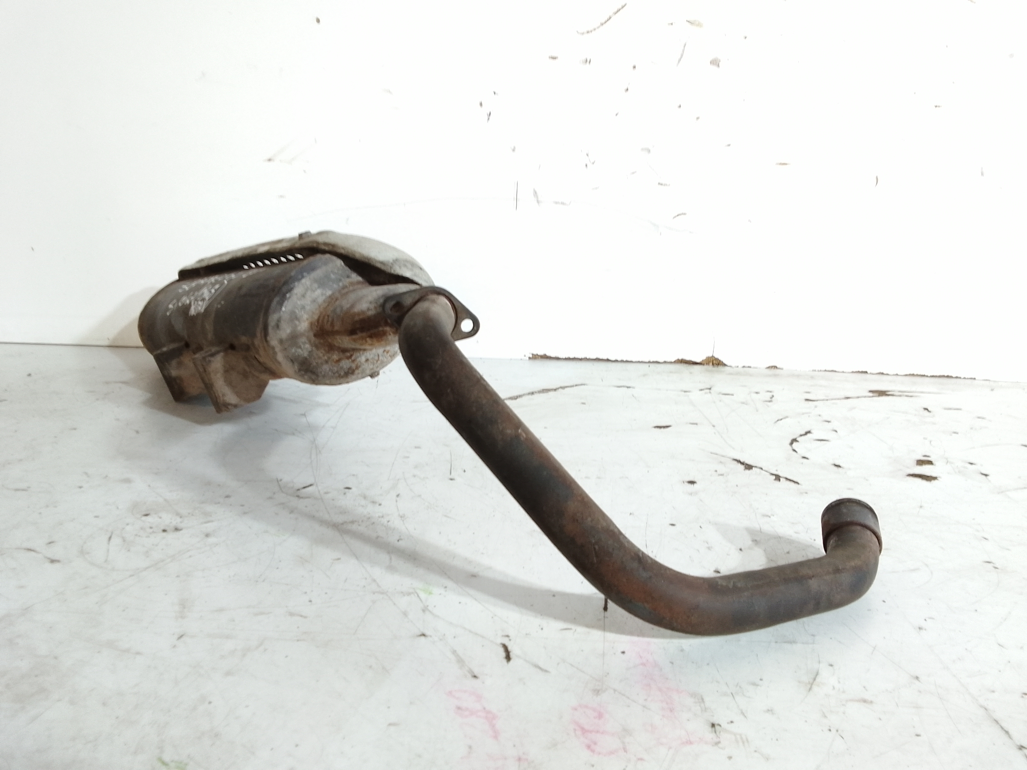 Marmitta completa di terminale scarico per Aprilia Scarabeo 150cc  (03>07) (2003 - 2007)