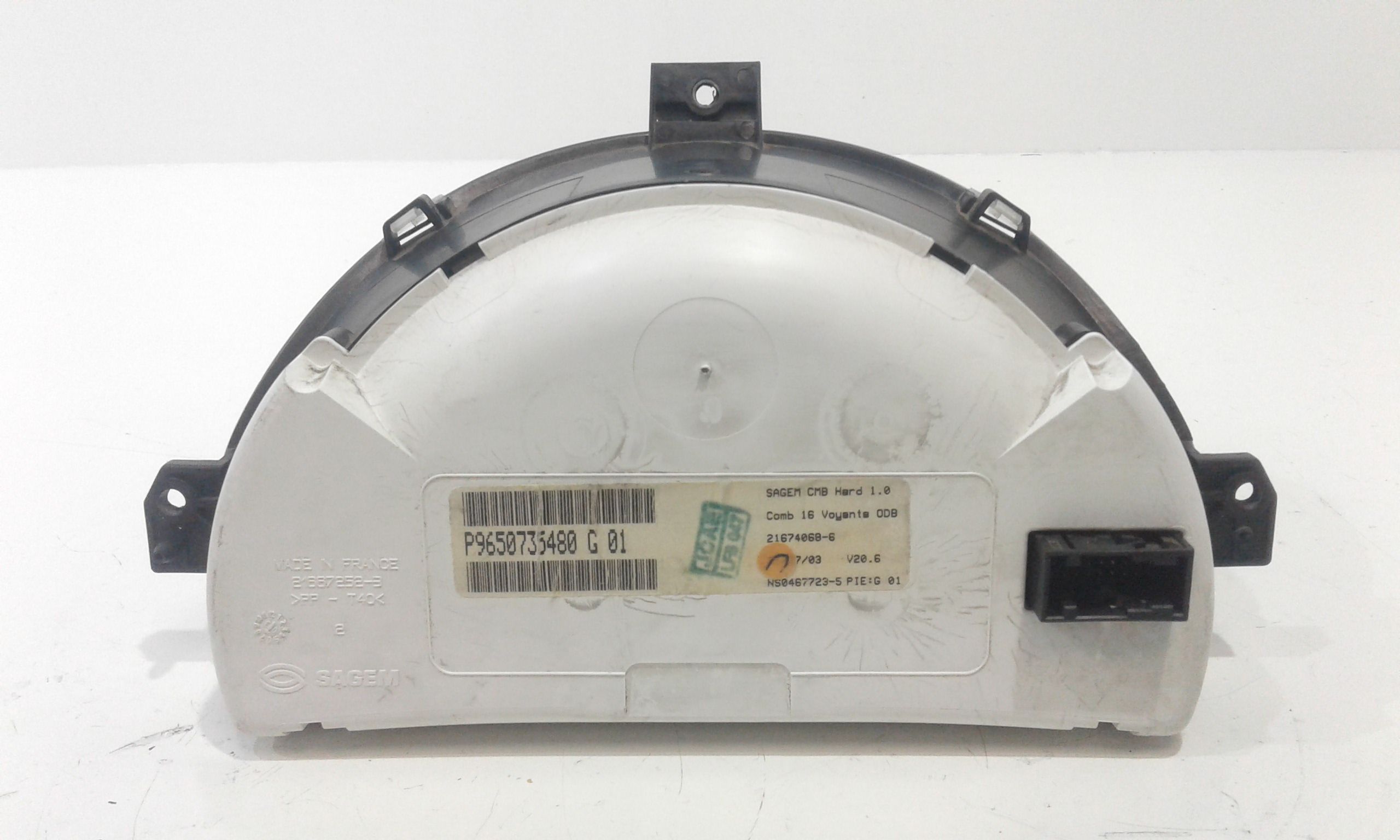 Quadro Strumenti CITROEN C3 Pluriel