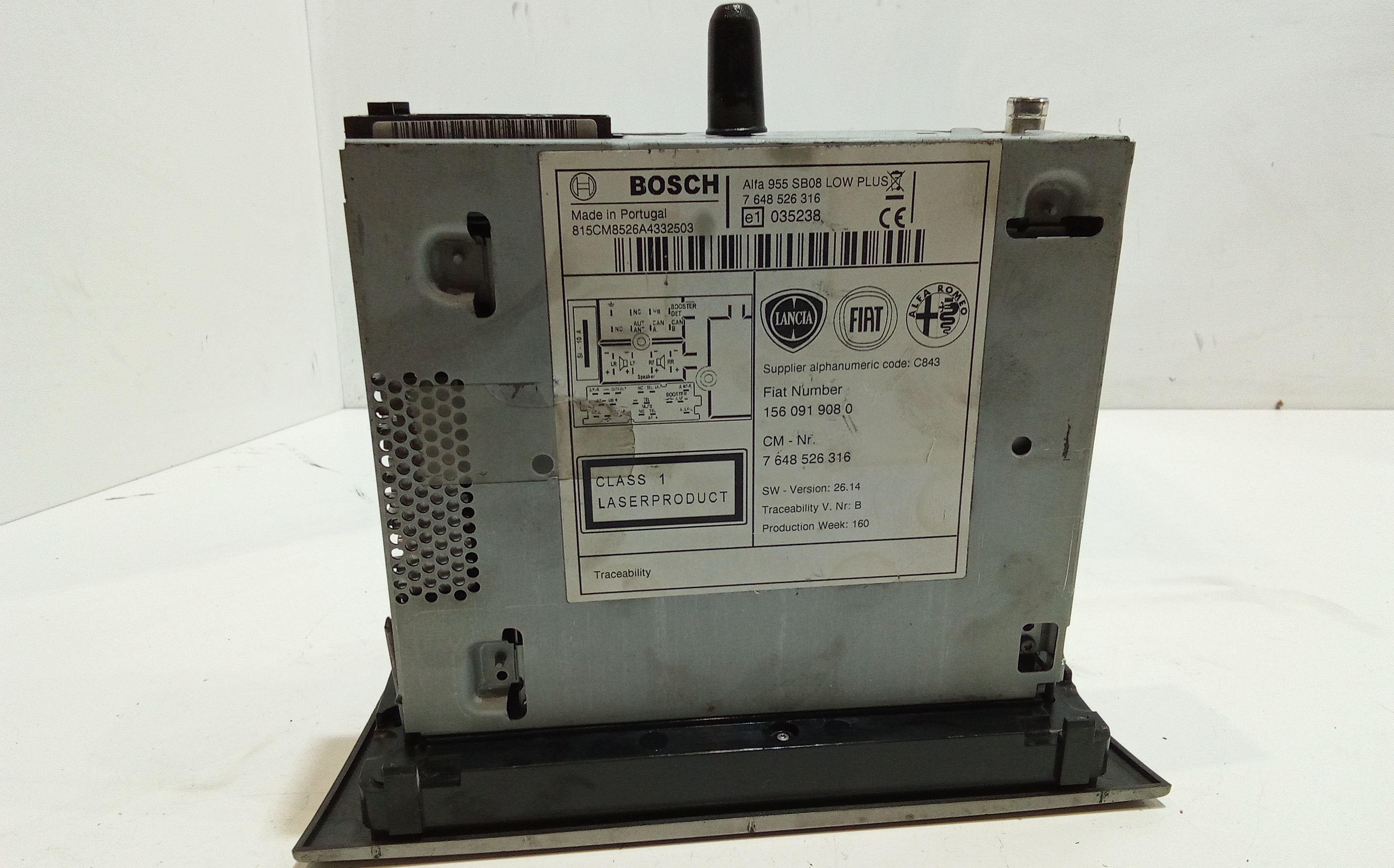 Autoradio per Alfa Romeo Mito Serie (955_) (08>) (2008 - In produzione)