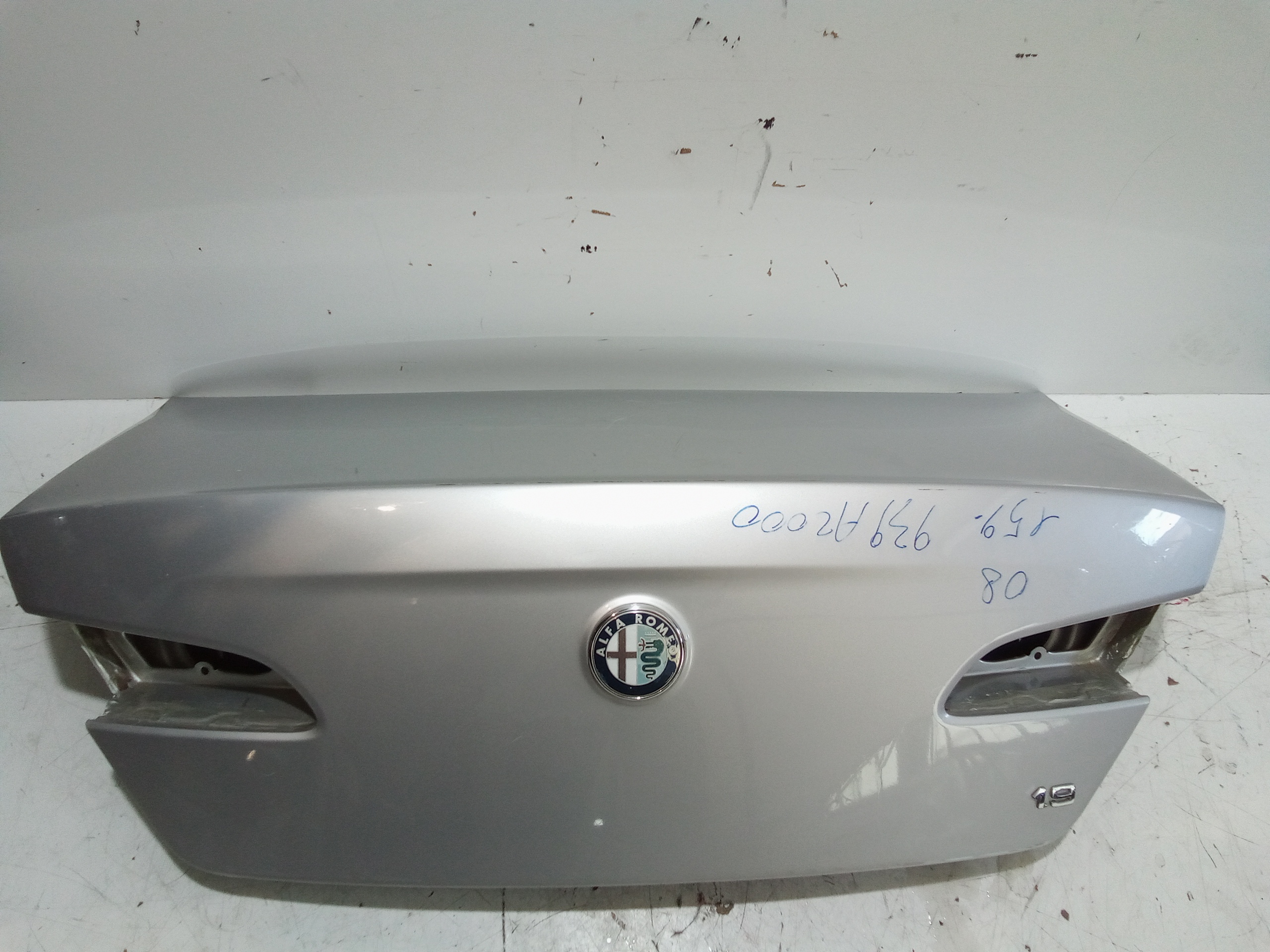 Cofano Baule Posteriore per Alfa Romeo 159 Berlina Serie (939_) (05>11) (2005 - 2011)