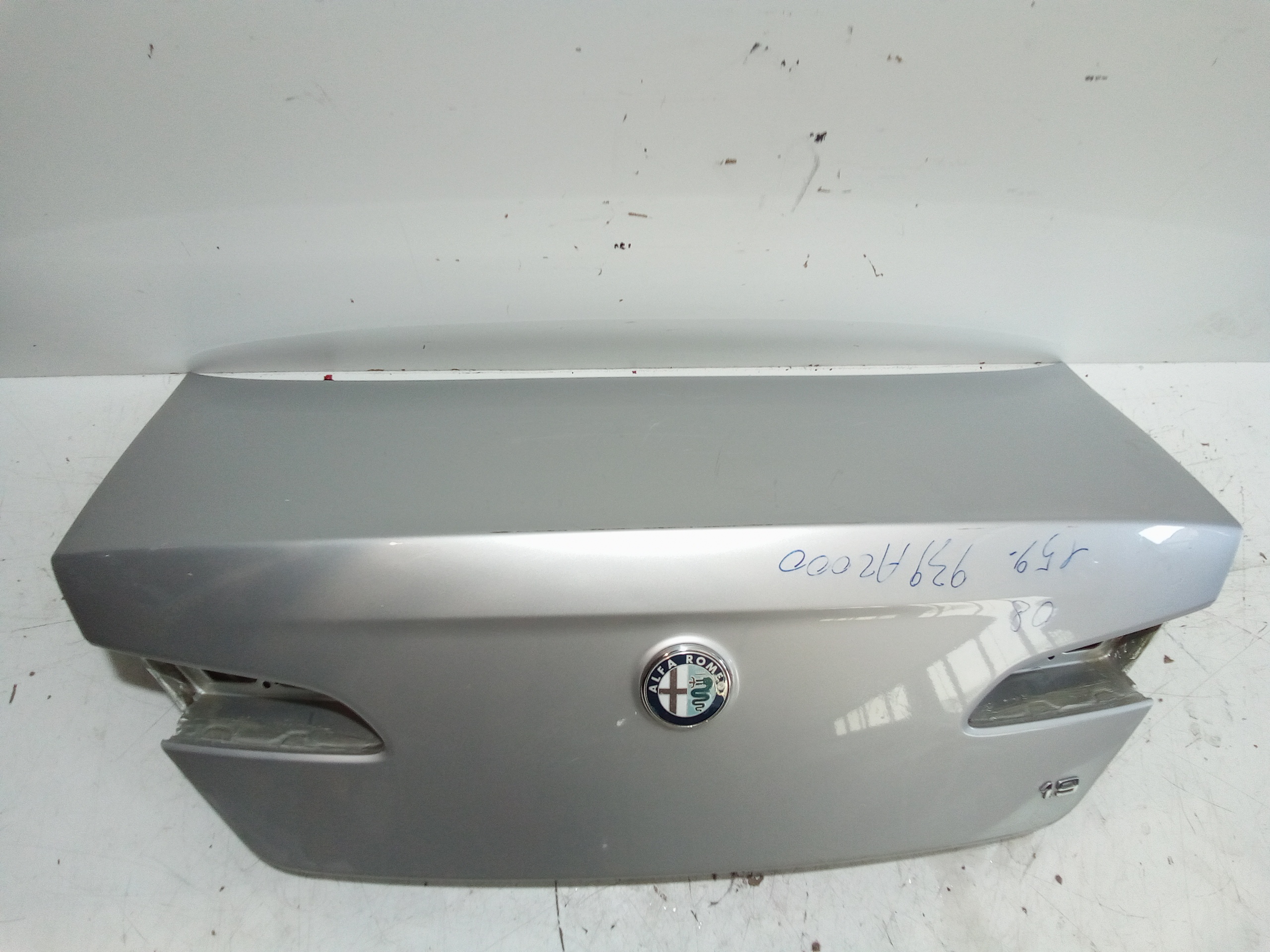 Cofano Baule Posteriore per Alfa Romeo 159 Berlina Serie (939_) (05>11) (2005 - 2011)