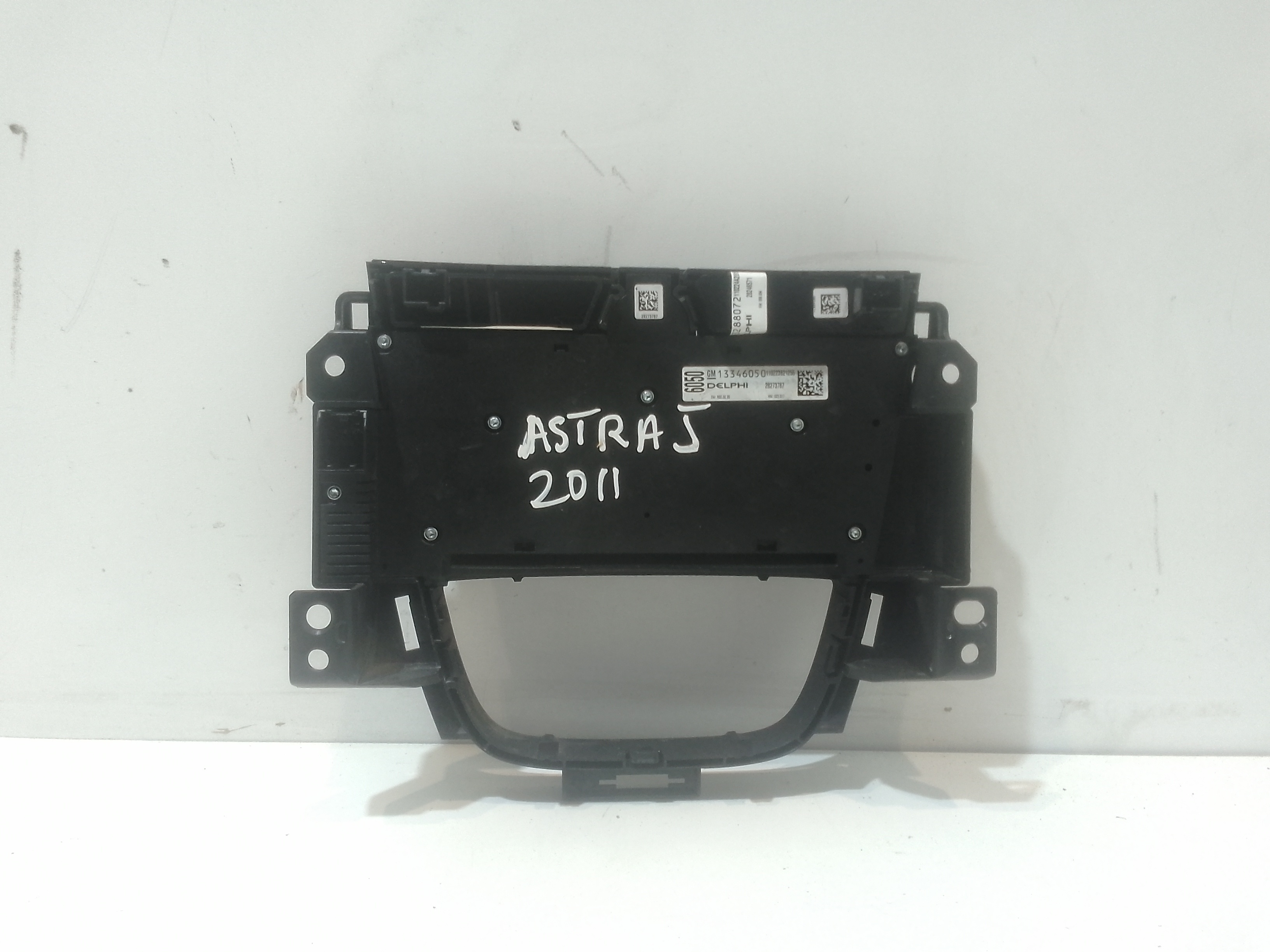 Pannello comandi autoradio per Opel Astra J 2 Serie (2011 - In produzione)