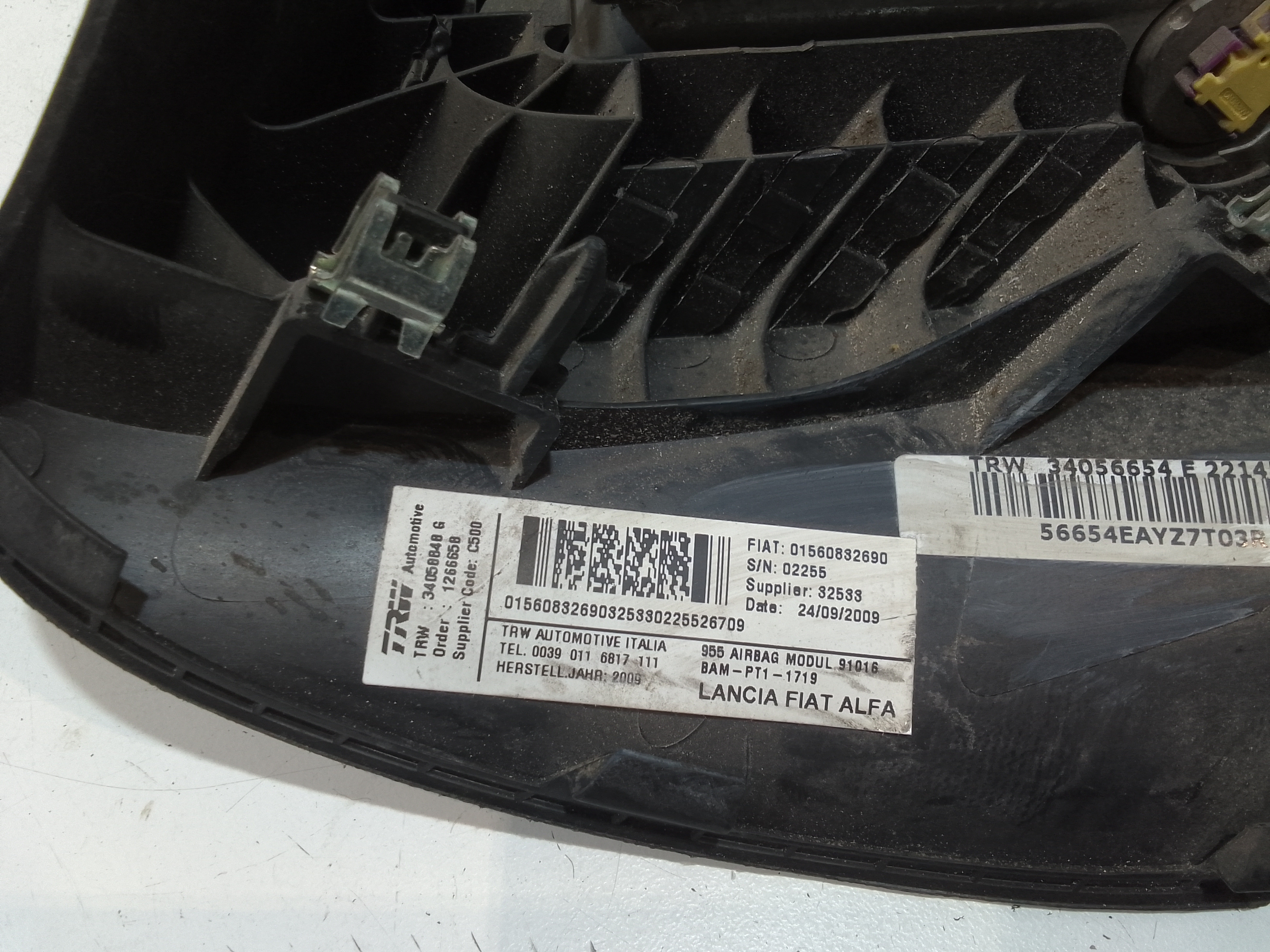 Airbag Passeggero per Alfa Romeo Mito Serie (955_) (08>) (2008 - In produzione)