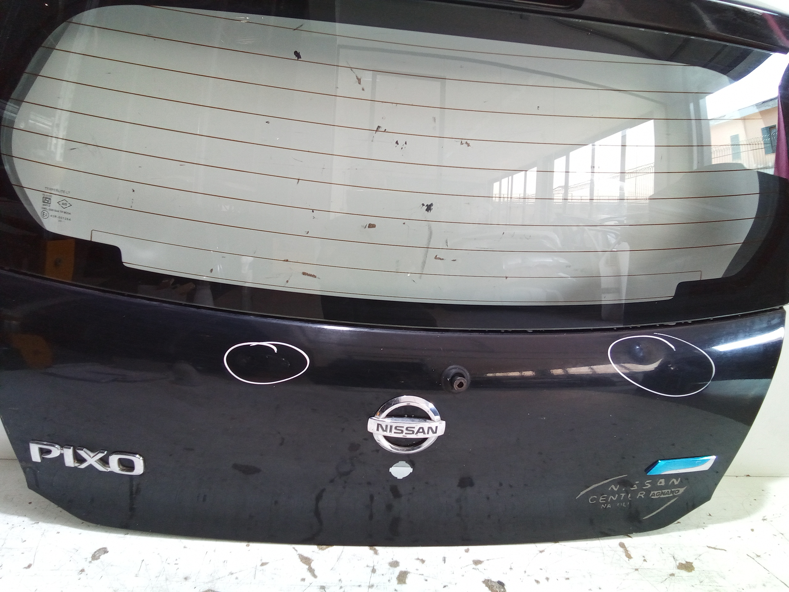 Portellone Posteriore per Nissan Pixo 1 Serie (2009 - 2013)