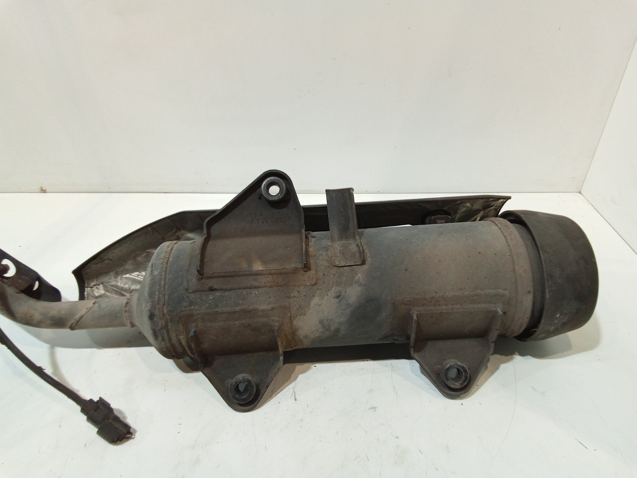 Marmitta completa di terminale scarico per Kymco Dink 200i DD (2007 - 2017)