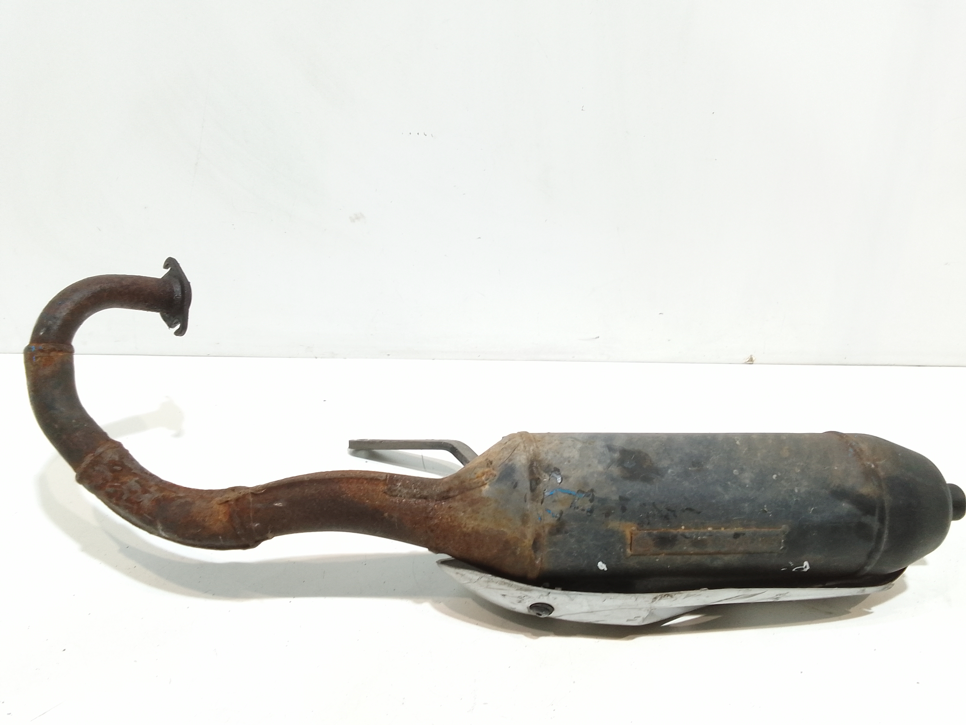 Marmitta completa di terminale scarico per Kymco People 50cc 2t (99>05) (1999 - 2005)