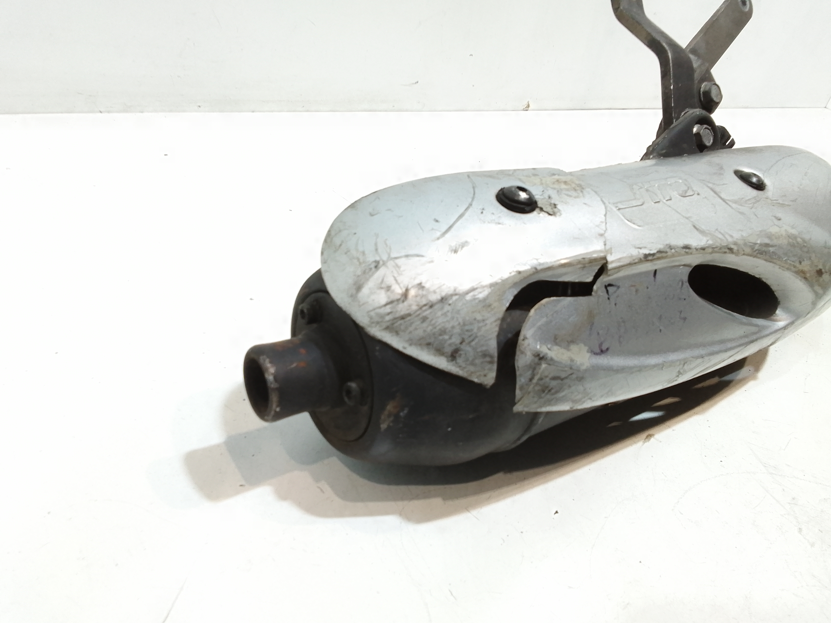 Marmitta completa di terminale scarico per Kymco People 50cc 2t (99>05) (1999 - 2005)