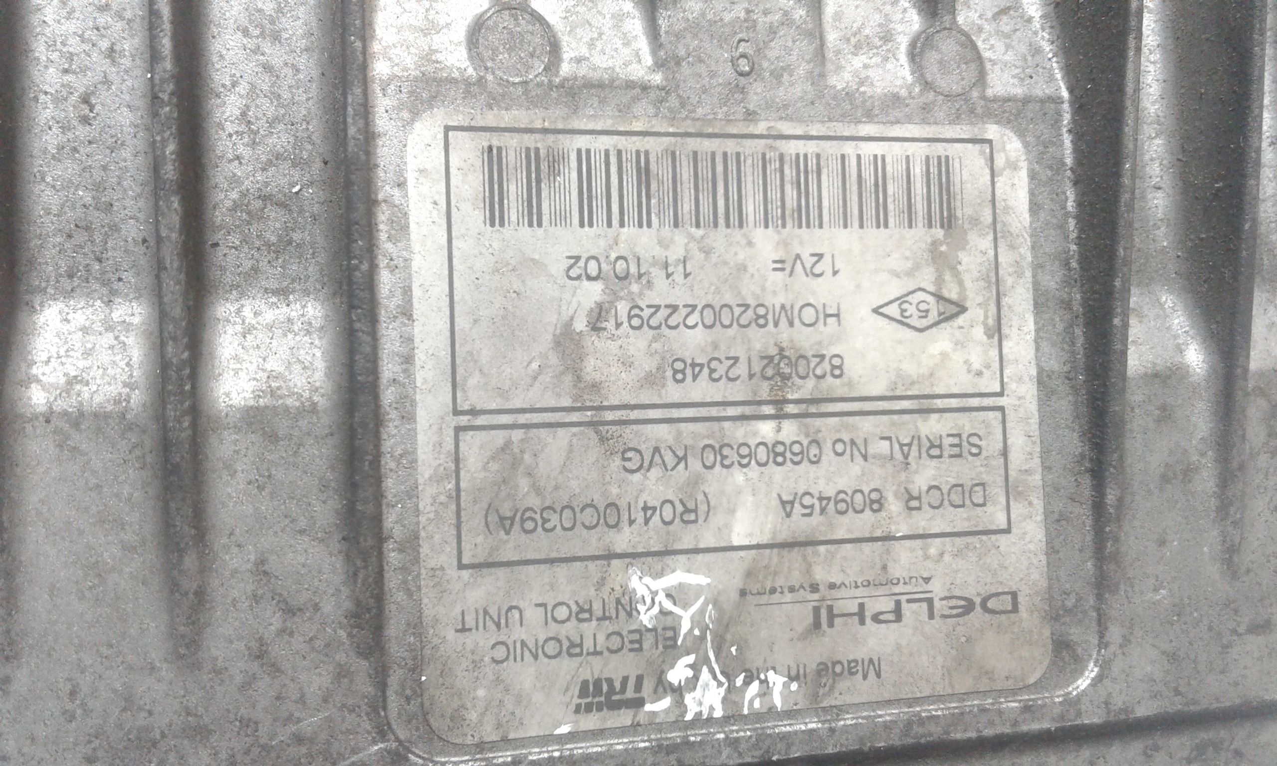 Centralina motore RENAULT Clio Serie (01>05)