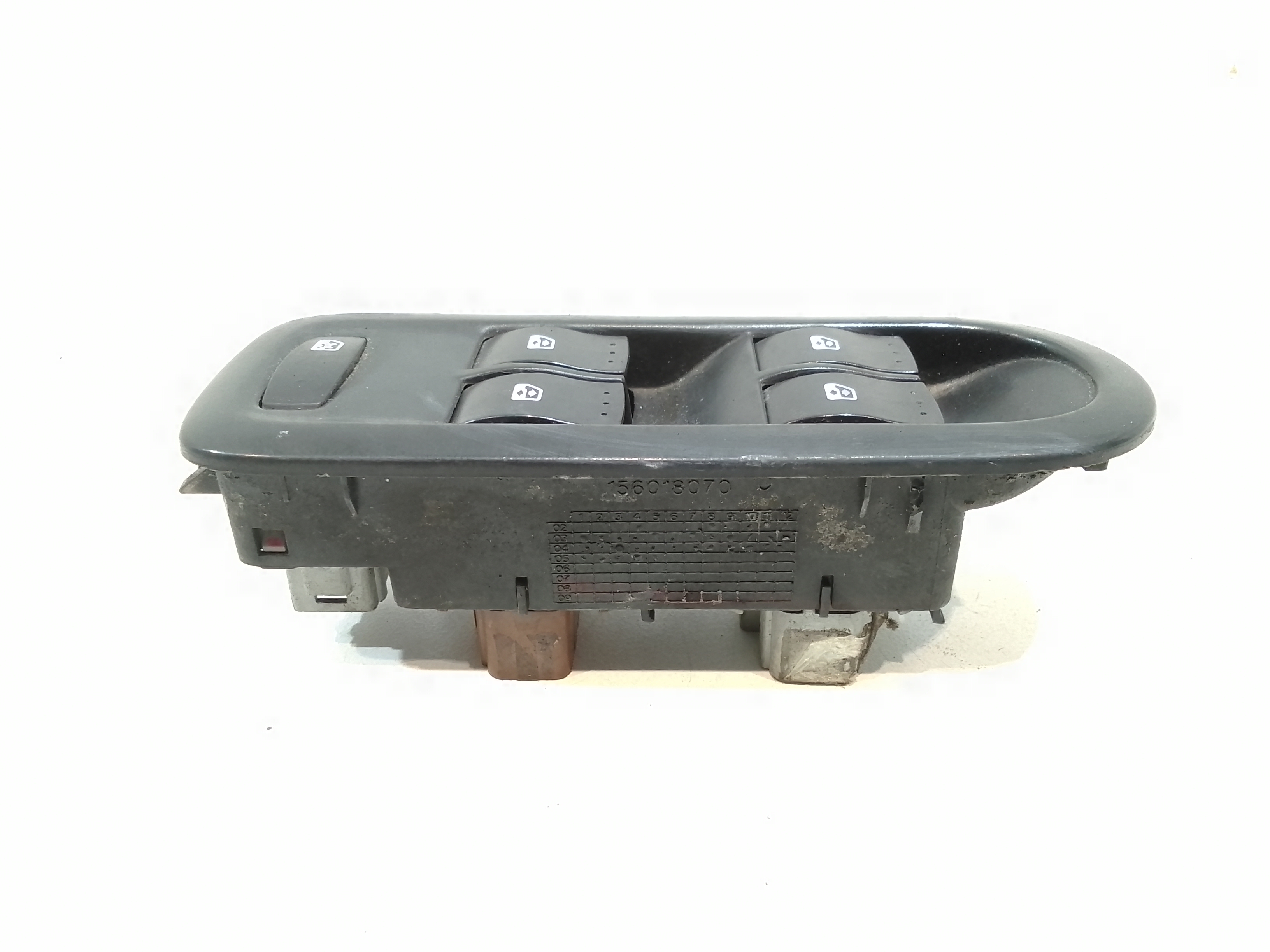 Pulsantiera anteriore sinistra Guida per Renault Scenic 3 Serie (2003 - 2006)