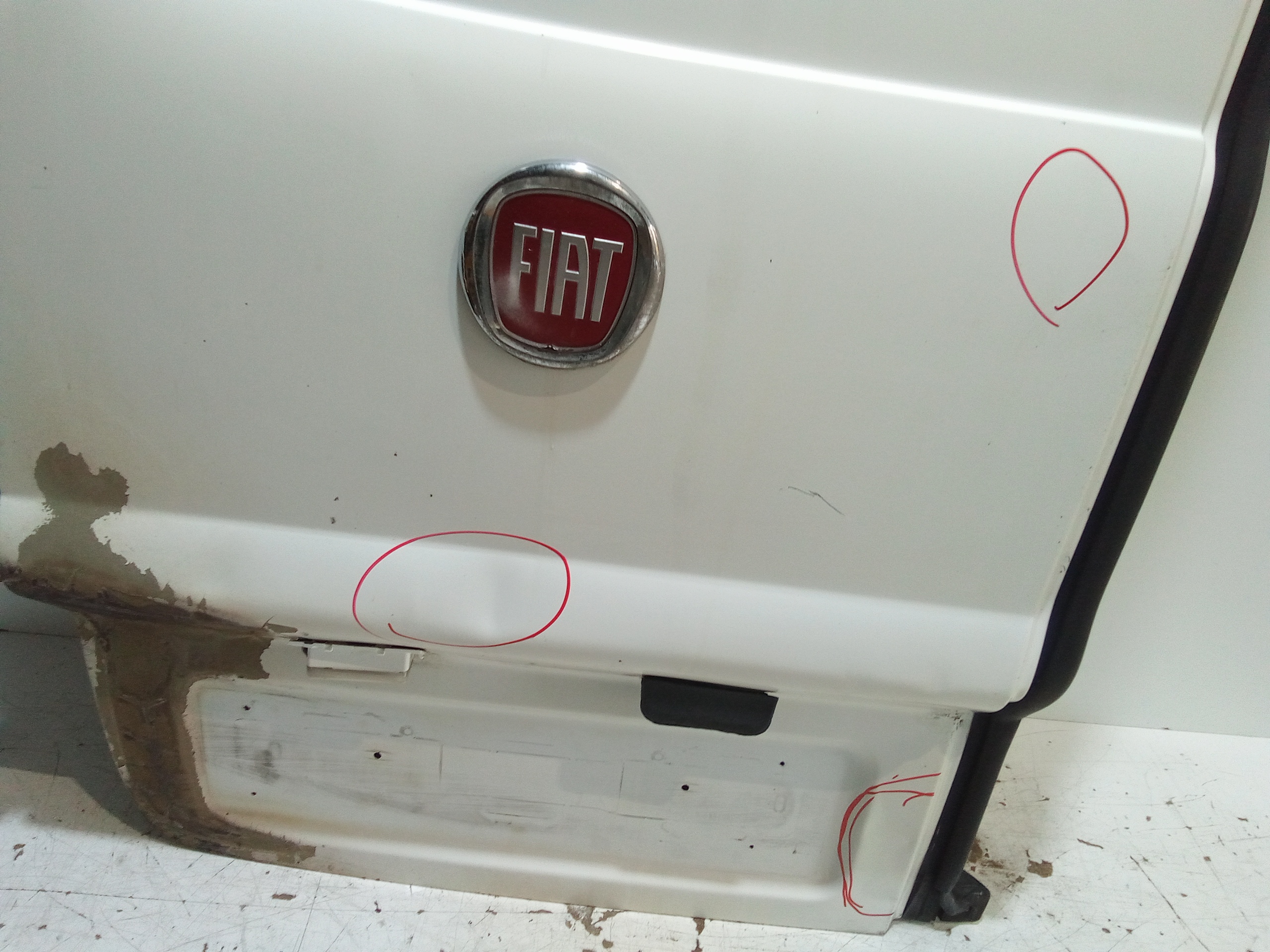 Porta carico posteriore a battente SX lato guida Non vetrata per Fiat Scudo 3 Serie (2007 - In produzione)