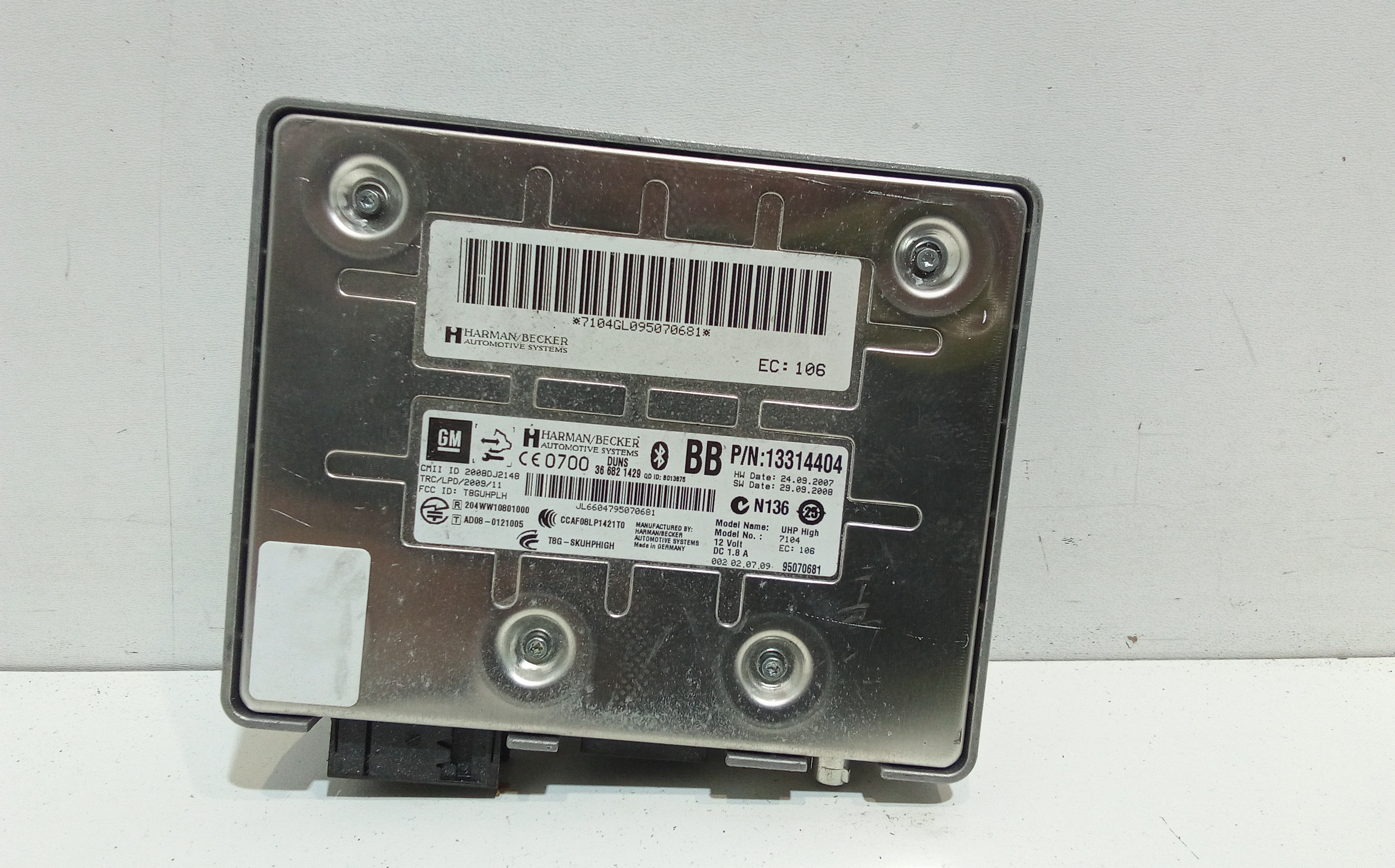 Centralina bluetooth telefono per Opel Insignia S. Wagon (2008 - 2017)