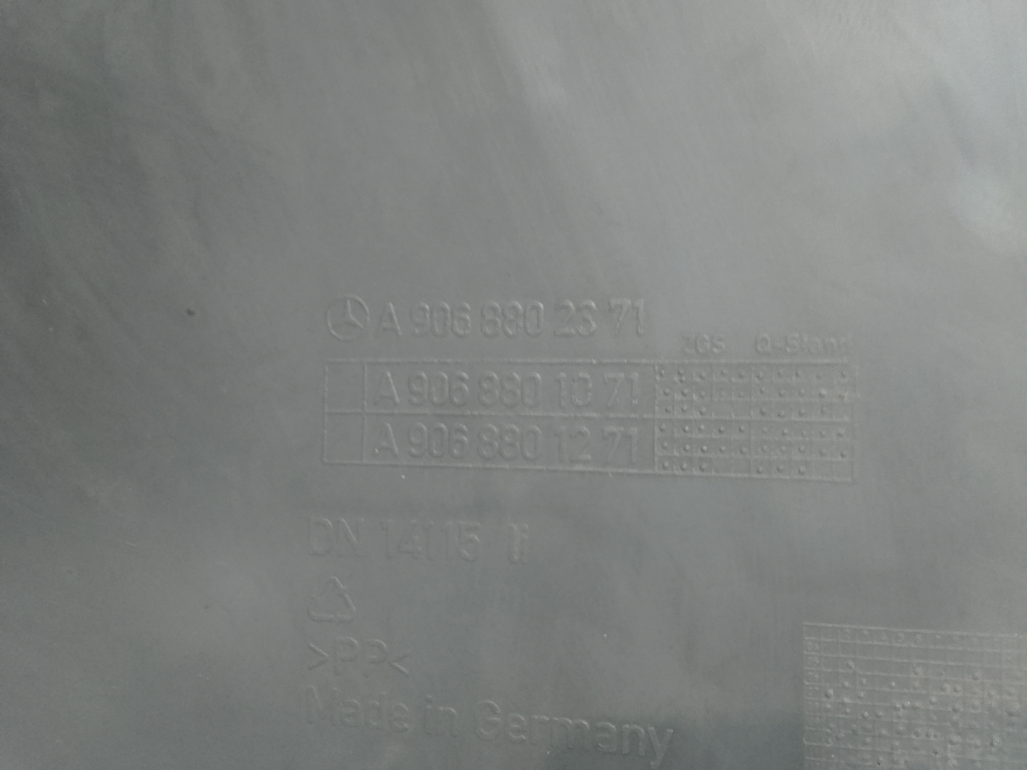 Cantonale paraurti post. SX  guida per Volkswagen Crafter Serie (17>) (2017 - In produzione)