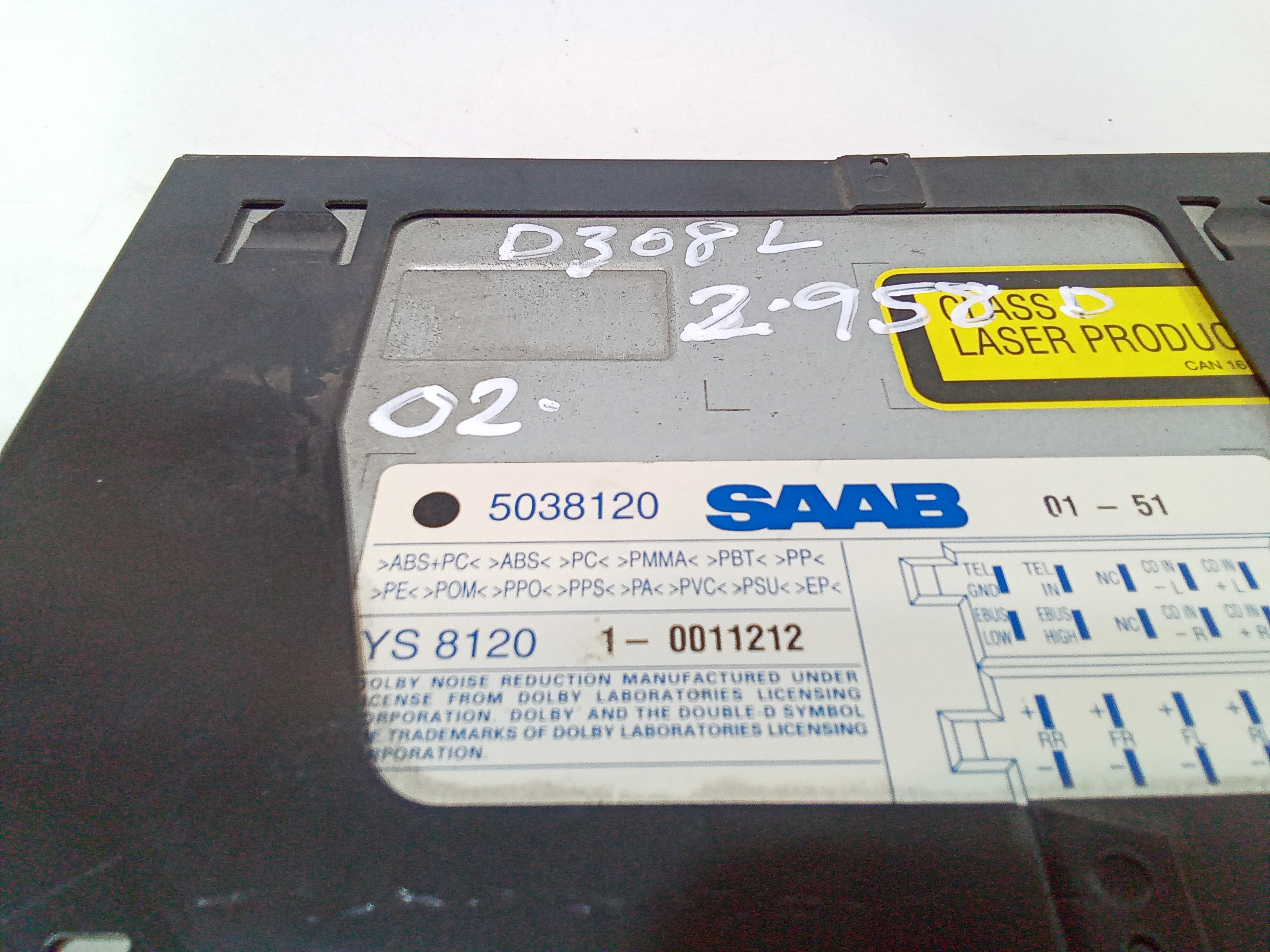 Autoradio per Saab 9-5 Berlina 2 Serie (2001 - 2006)