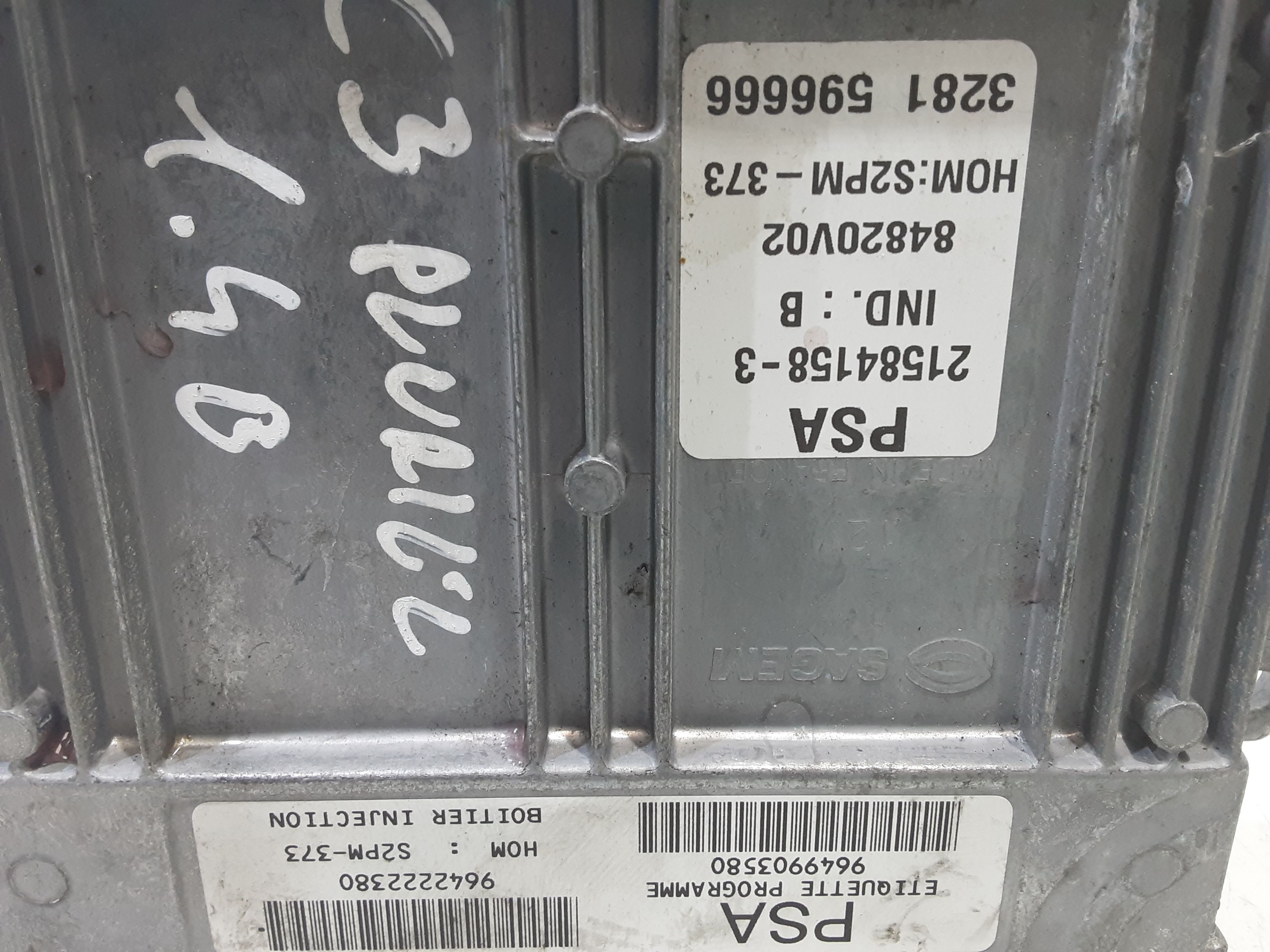 Centralina motore CITROEN C3 Pluriel