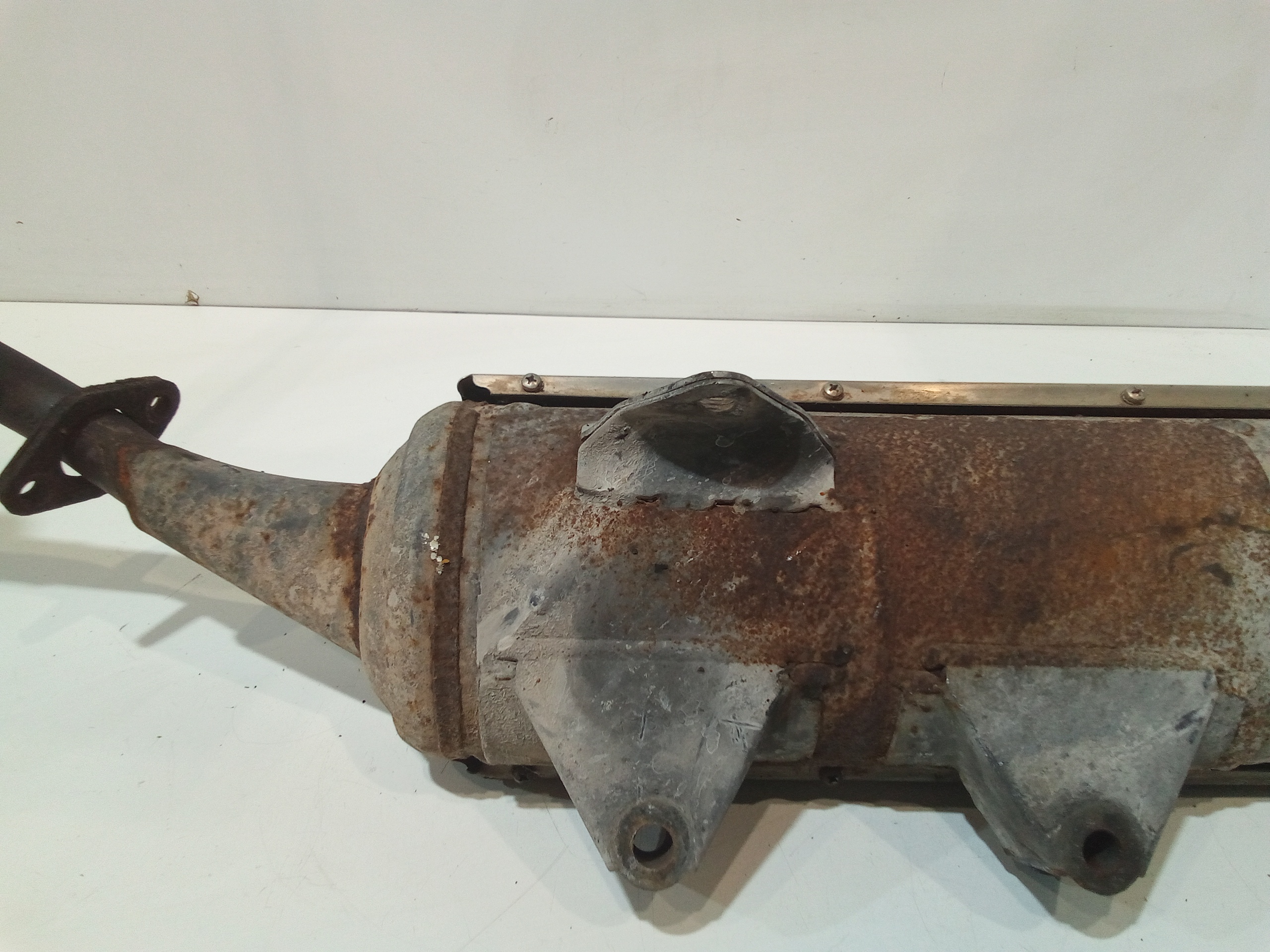 Marmitta completa di terminale scarico per Aprilia Leonardo 200 Rotax (1996 - In produzione)