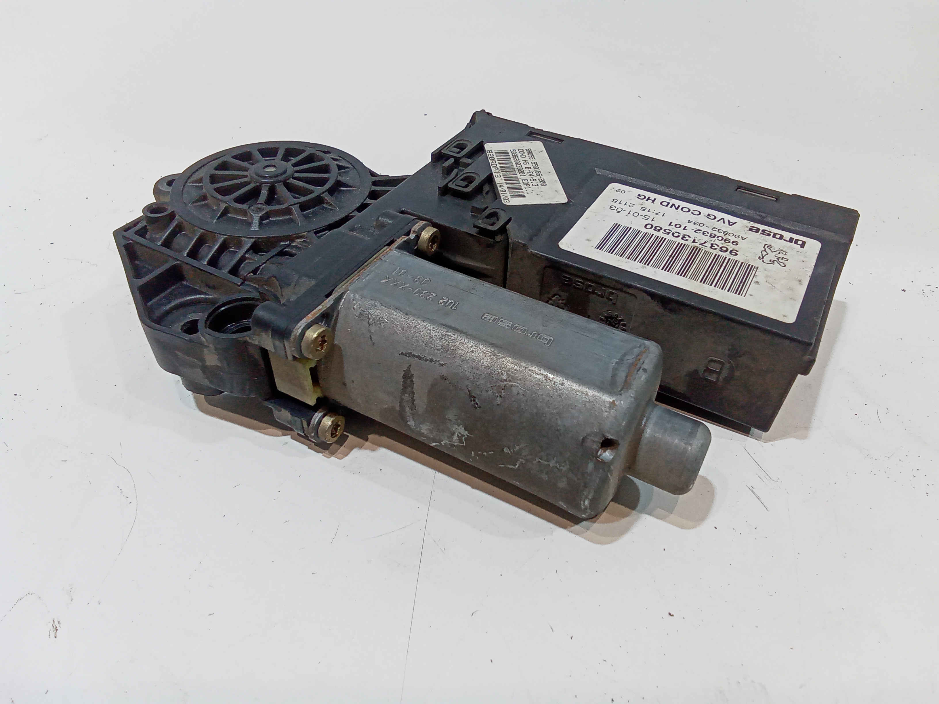 Motorino Alzavetro anteriore Sinistro per Peugeot 307 Berlina (2001 - 2005)