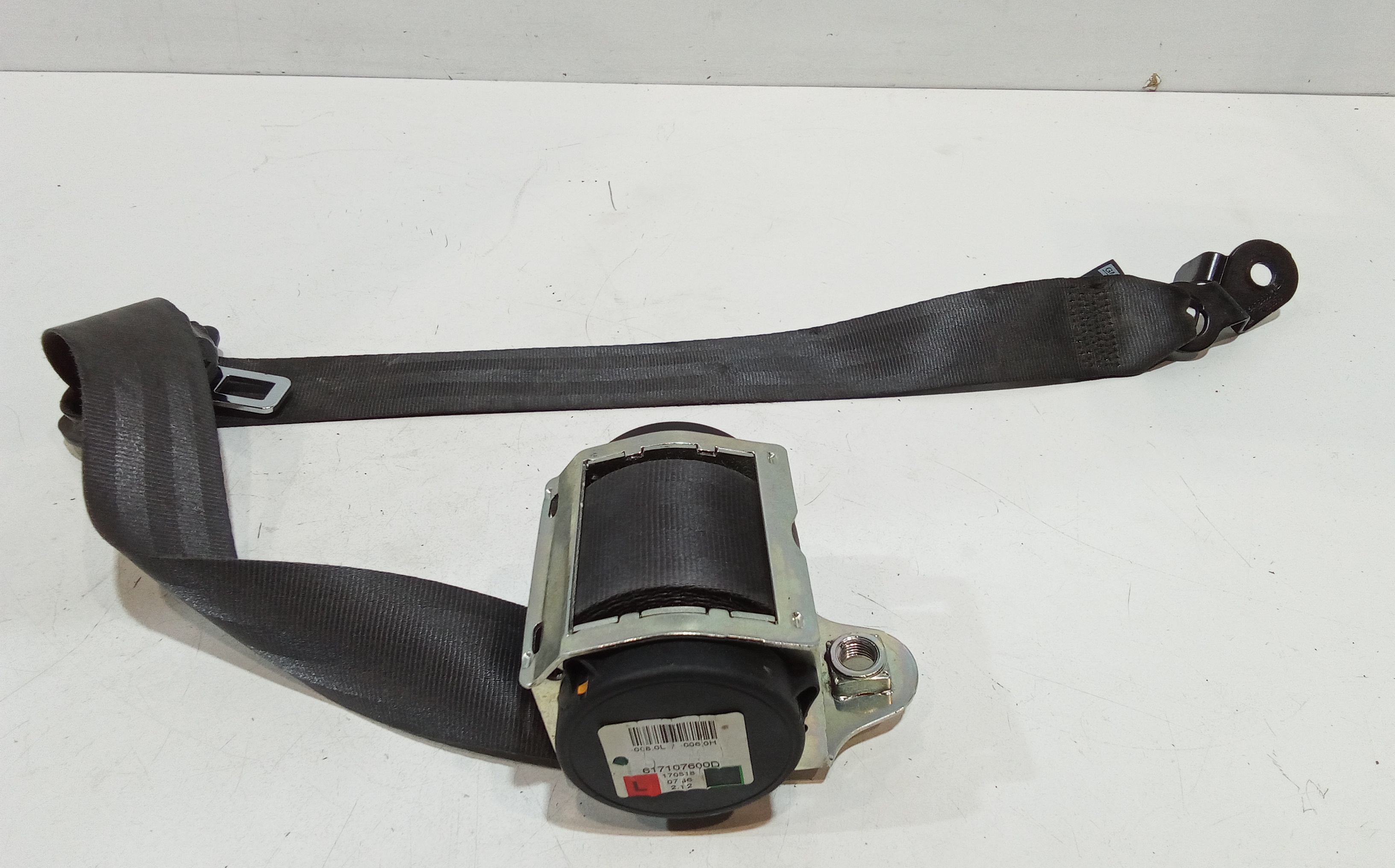 Cintura di sicurezza Posteriore Sx Guida per Opel Corsa D 5p 2 Serie (2011 - In produzione)