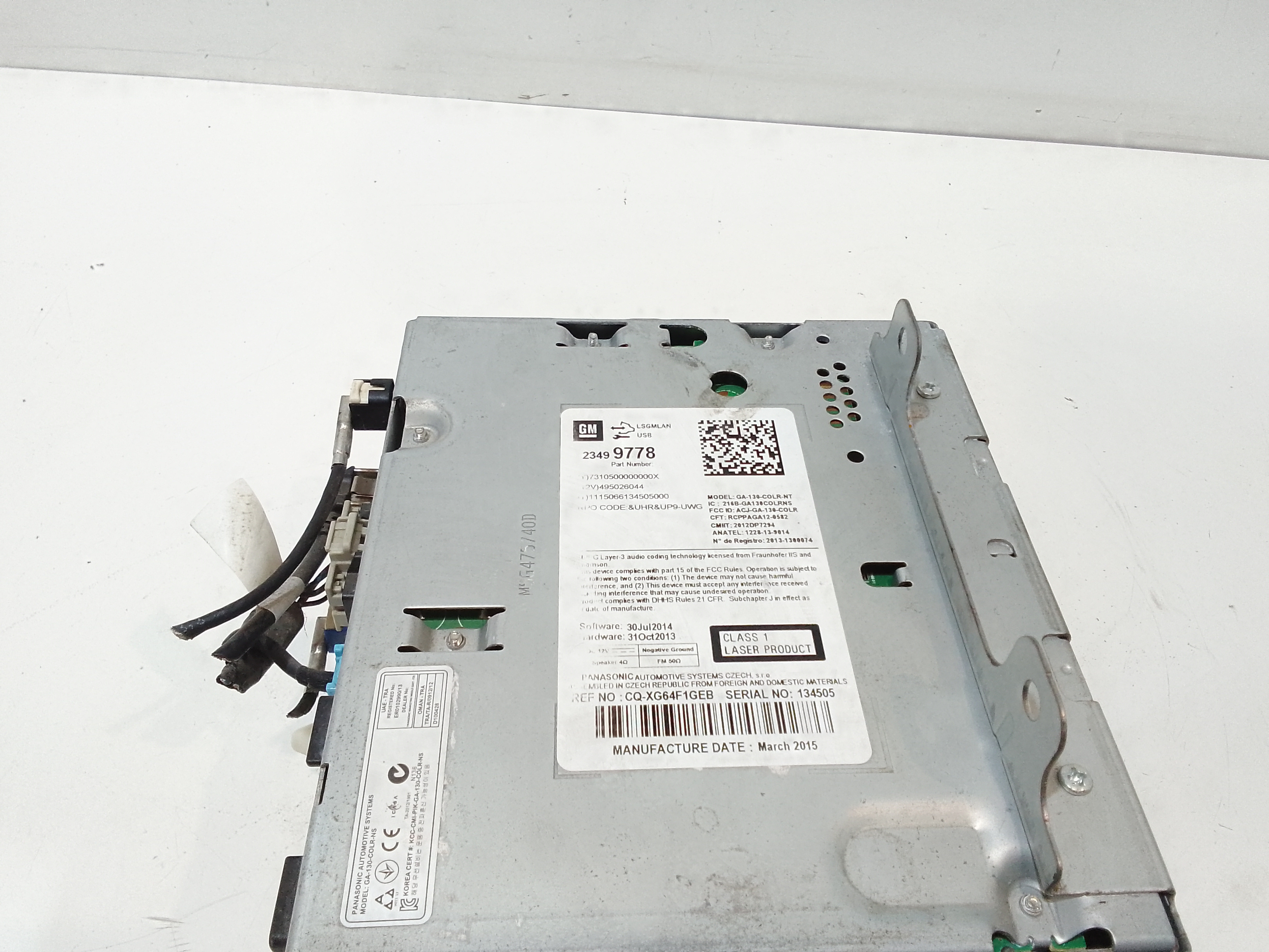 Navigatore per Opel Astra J (2009 - In produzione)